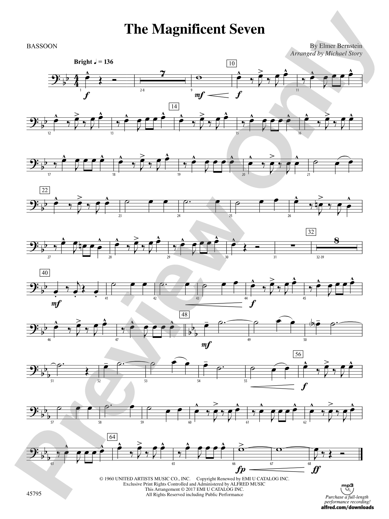 The Magnificent Seven: Bassoon