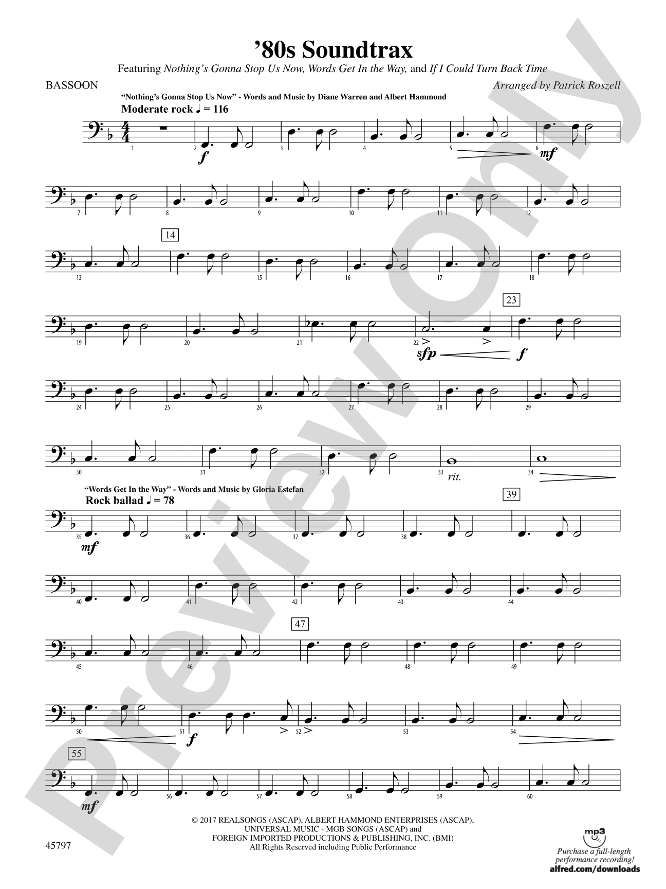 '80s Soundtrax: Bassoon