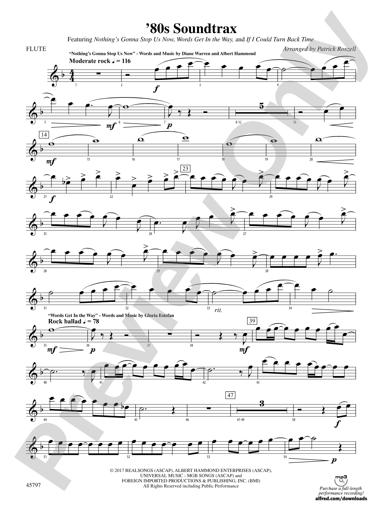 '80s Soundtrax: Flute