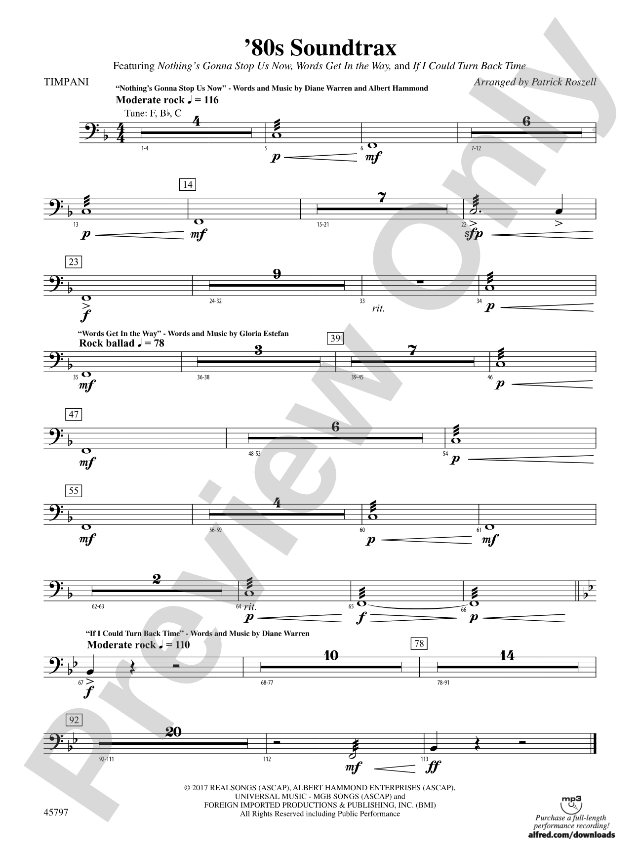 '80s Soundtrax: Timpani