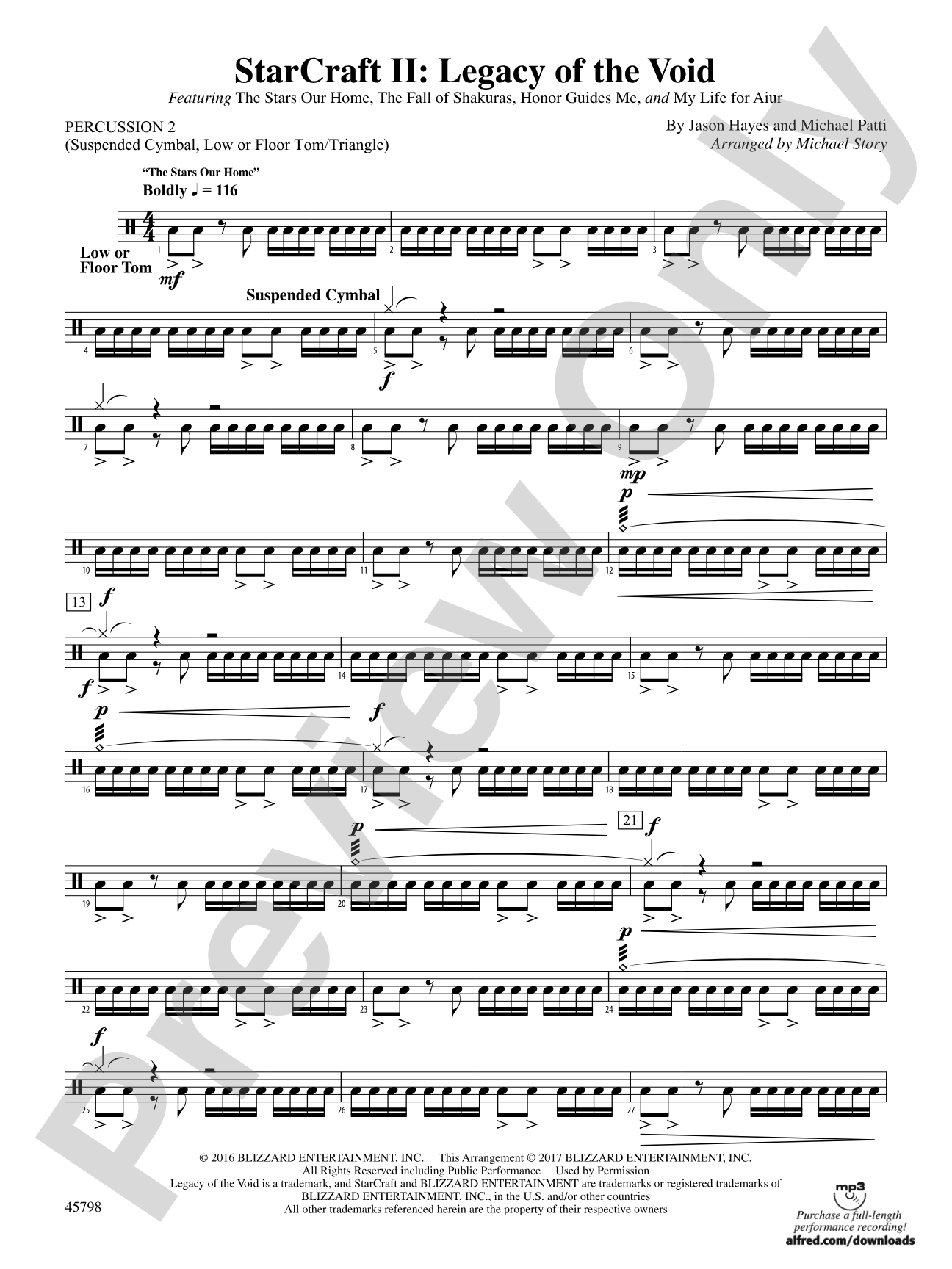 Starcraft II: Legacy of the Void: 2nd Percussion