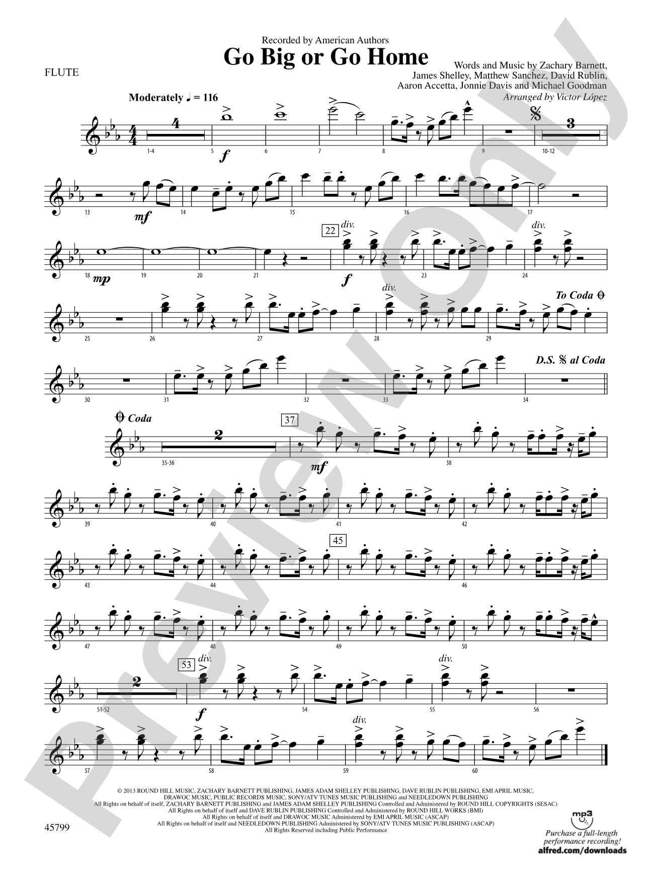 Go Big or Go Home: Flute