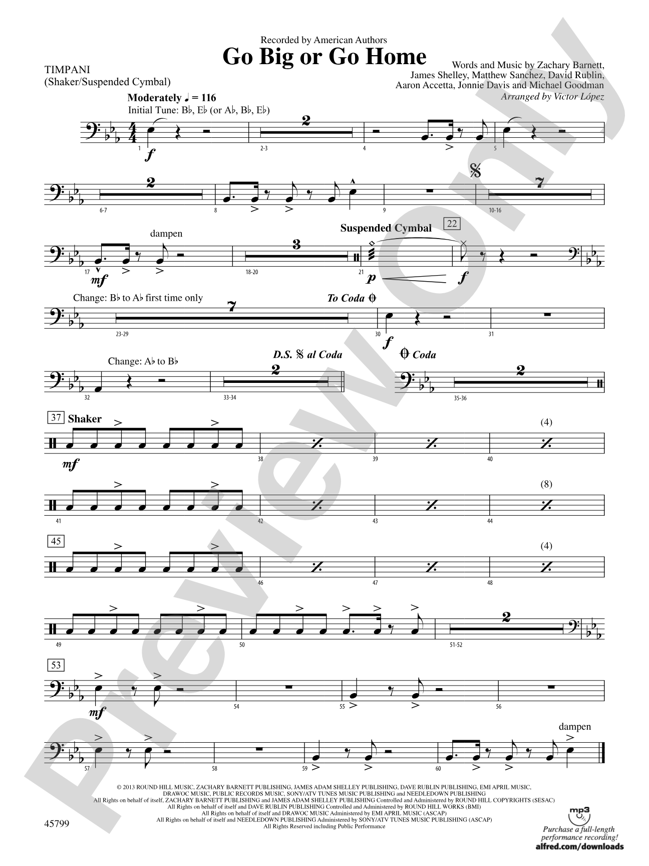 Go Big or Go Home: Timpani
