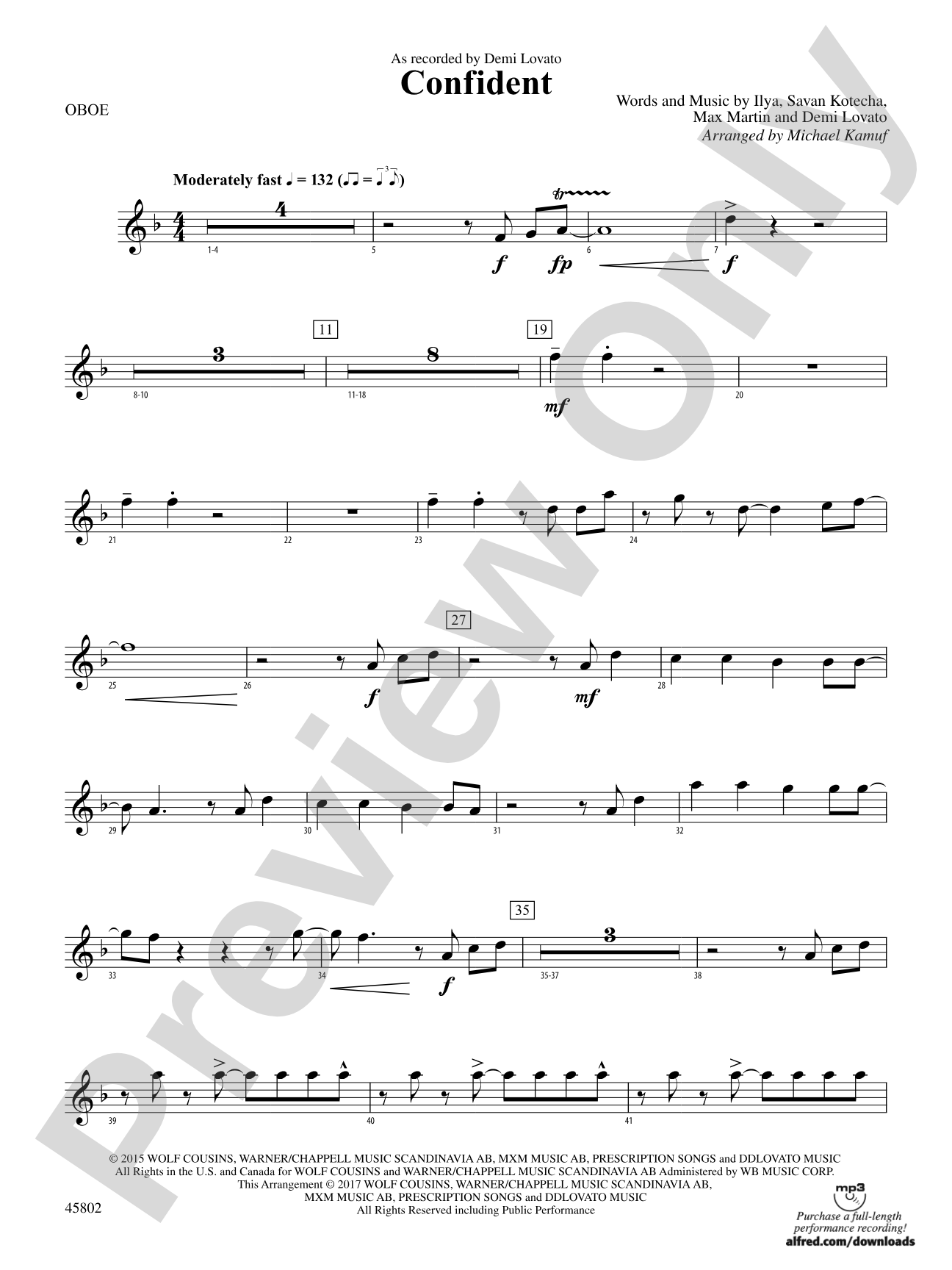 Confident: Oboe