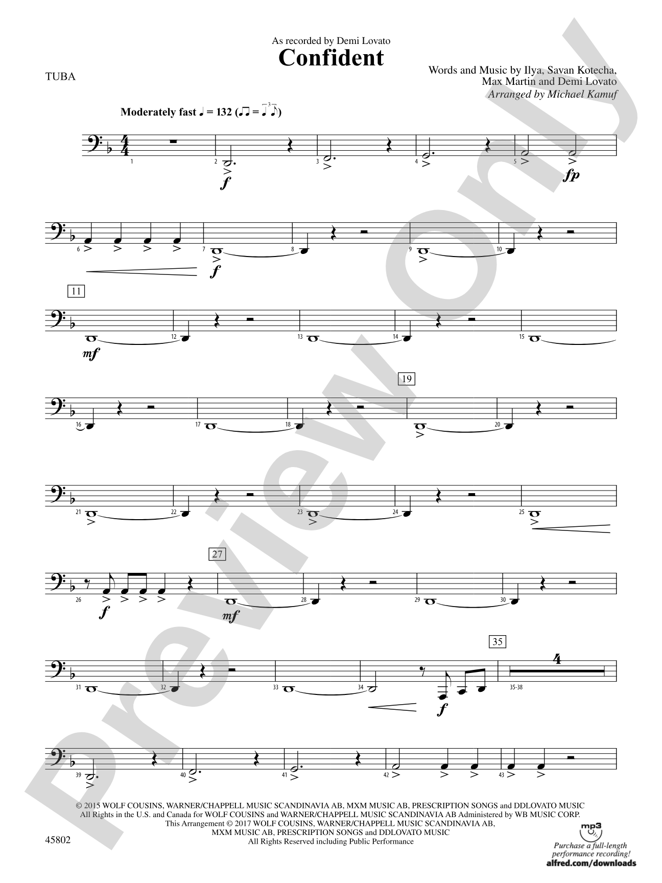 Confident: Tuba
