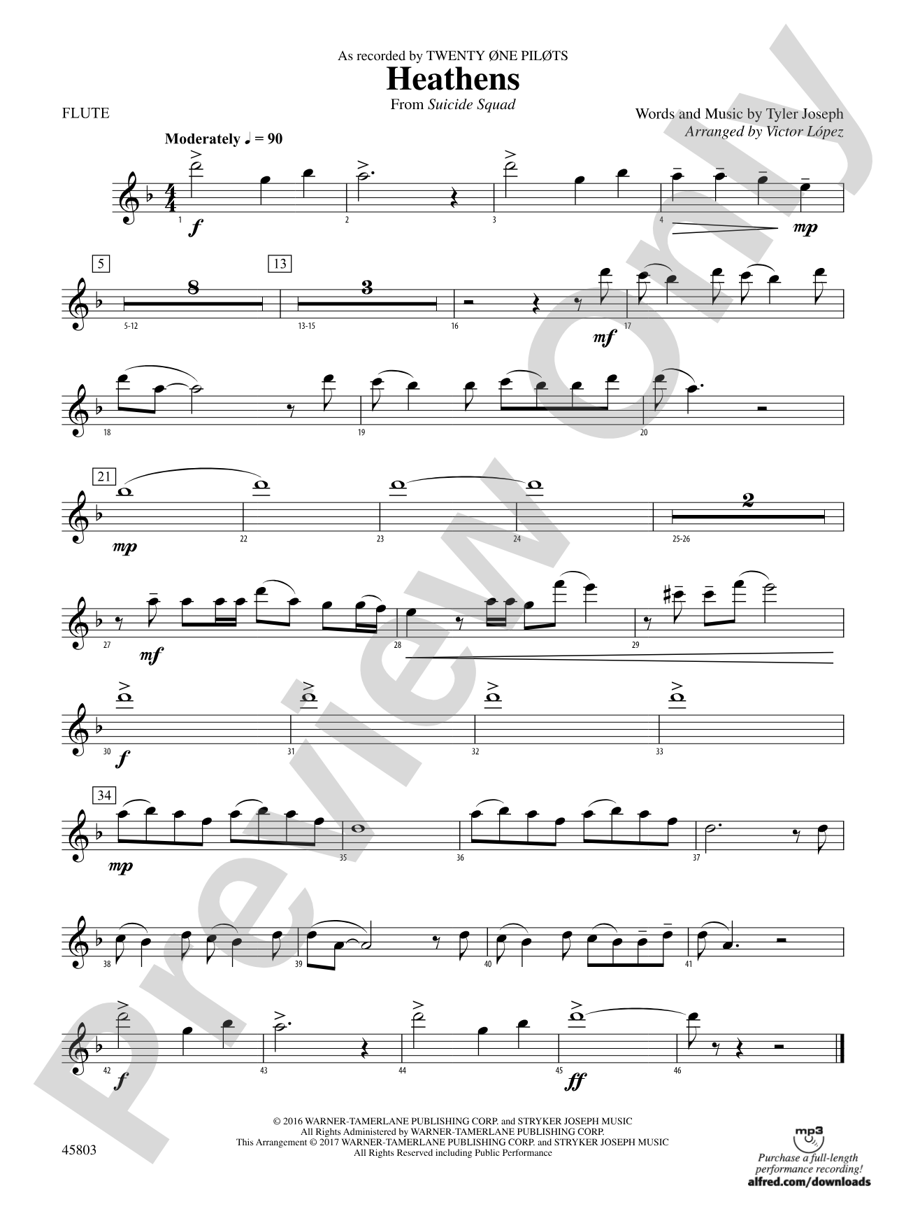 Heathens: Flute