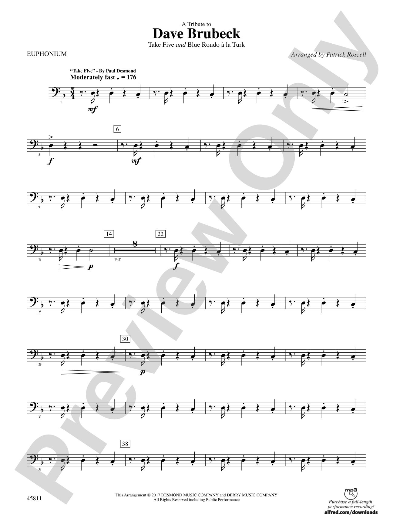 A Tribute to Dave Brubeck: Baritone B.C.