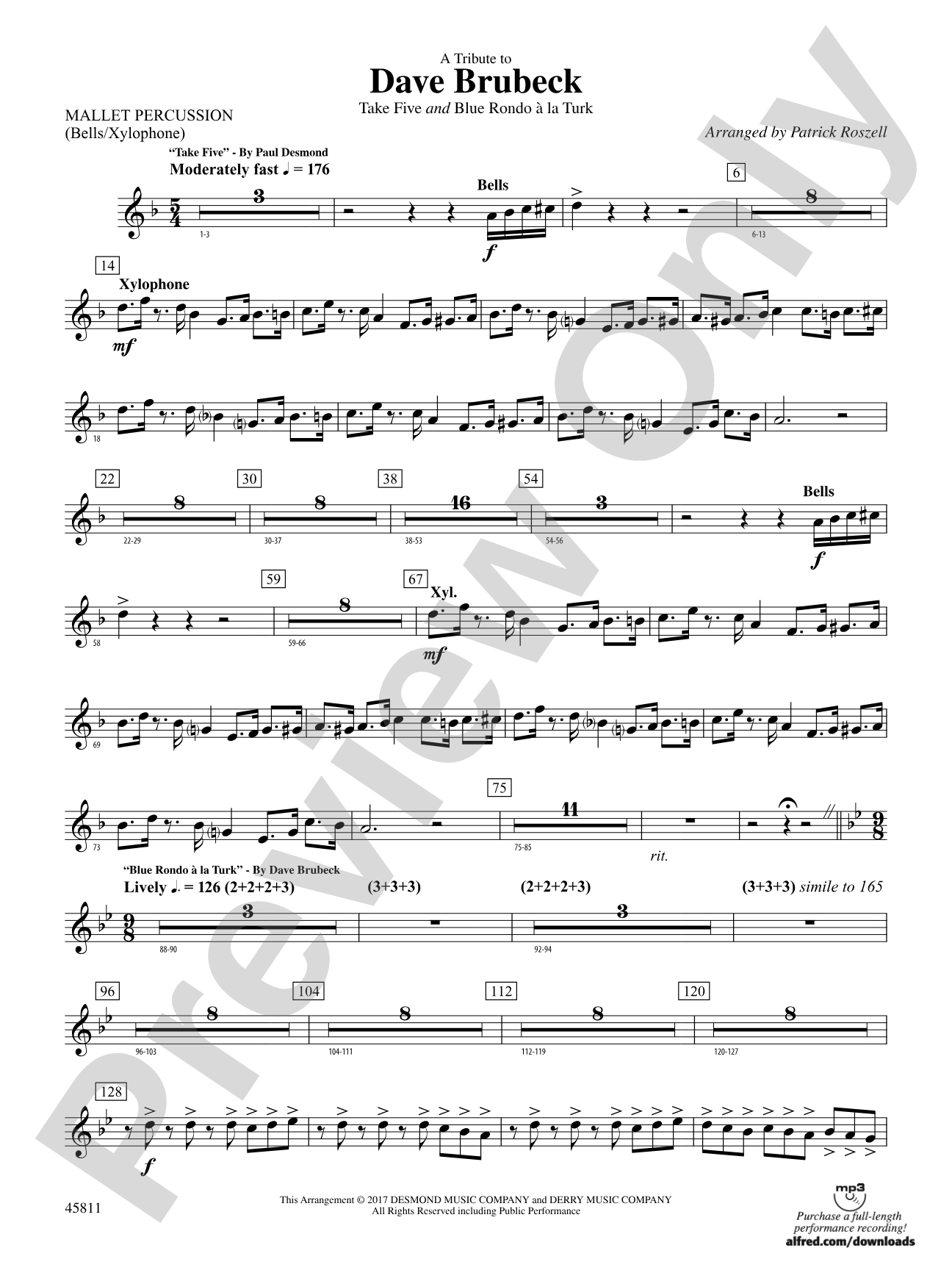 A Tribute to Dave Brubeck: Mallets