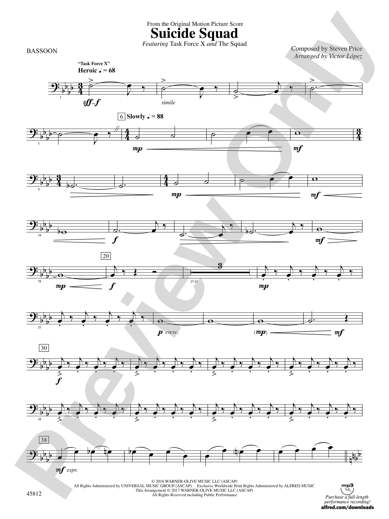 Suicide Squad: Bassoon