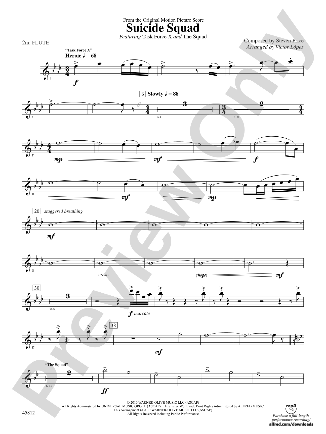 Suicide Squad: 2nd Flute