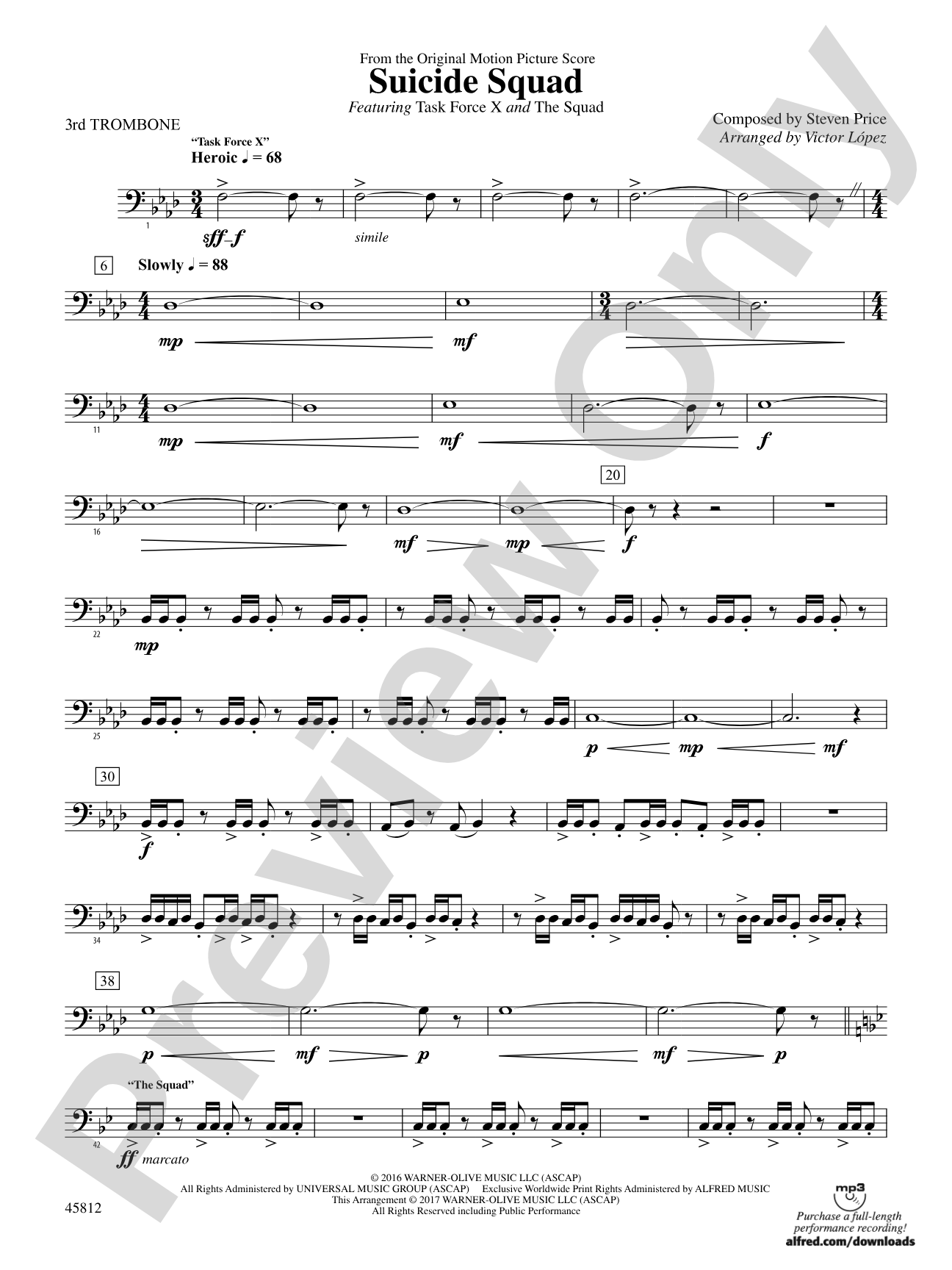 Suicide Squad: 3rd Trombone