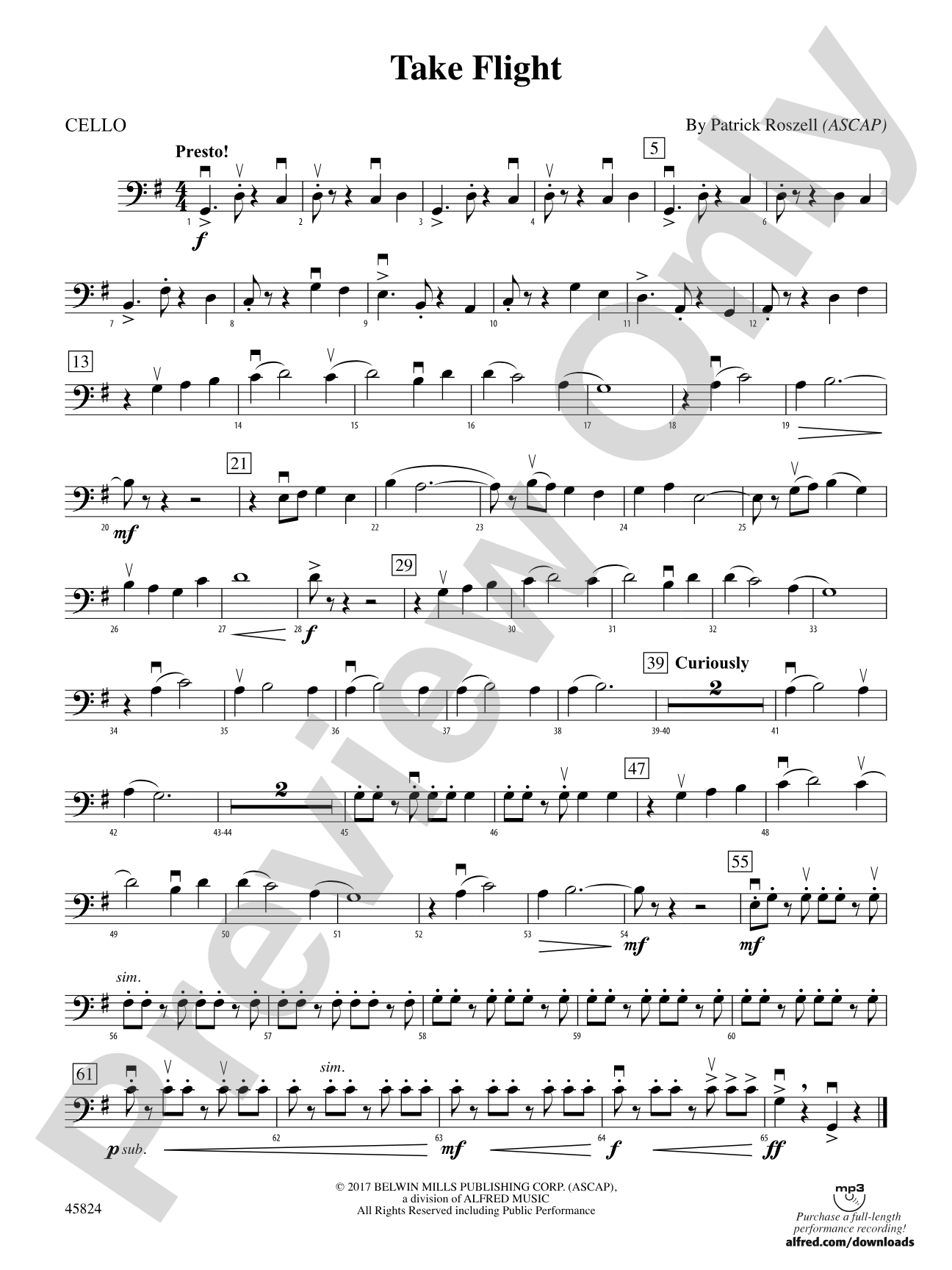 Take Flight: Cello