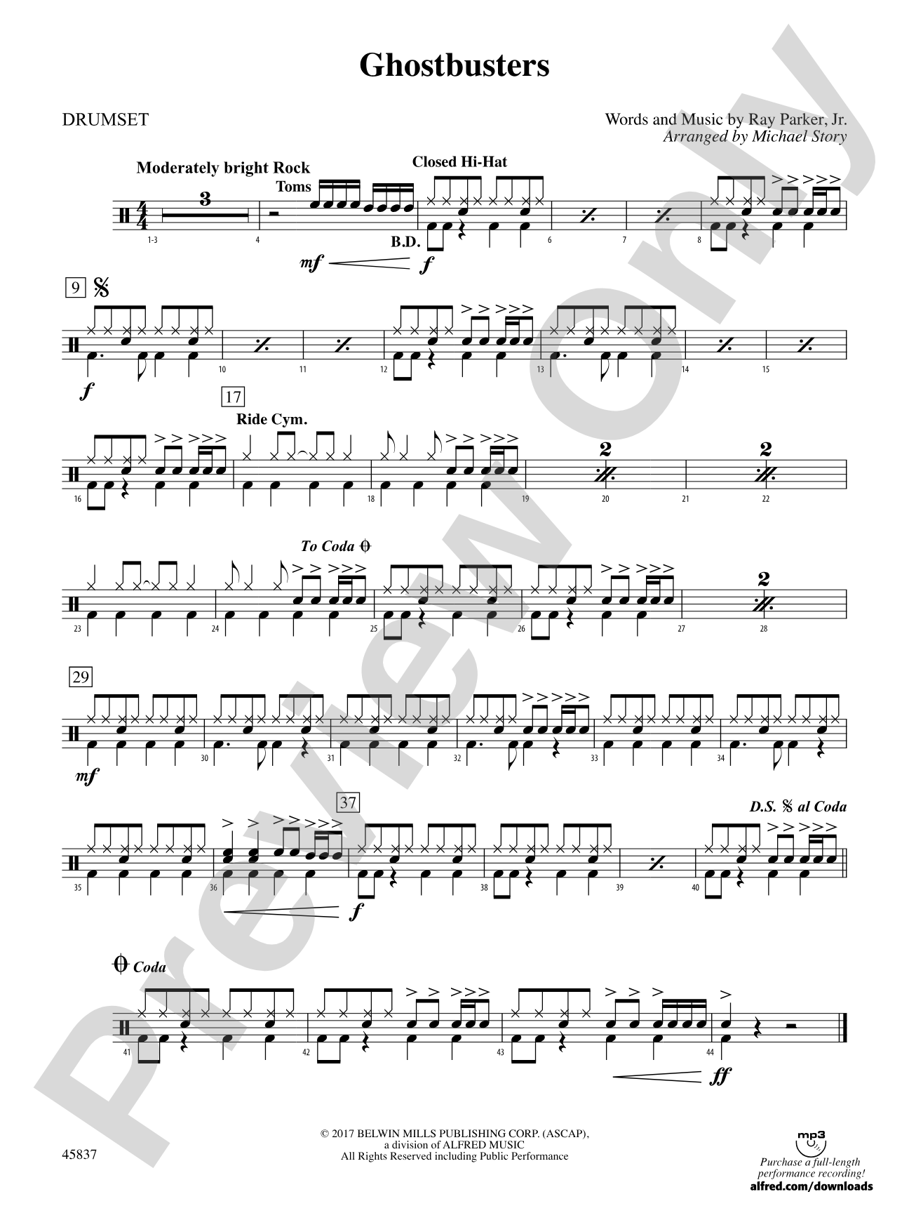 Ghostbusters: Drums