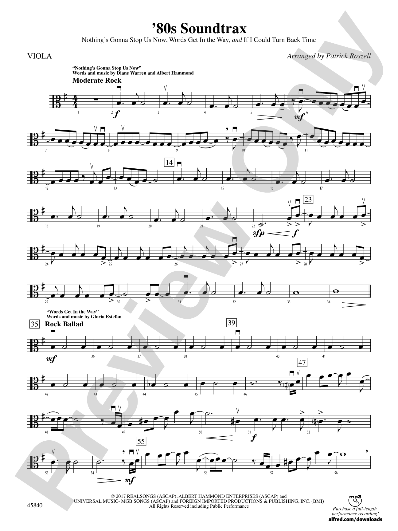 '80s Soundtrax: Viola