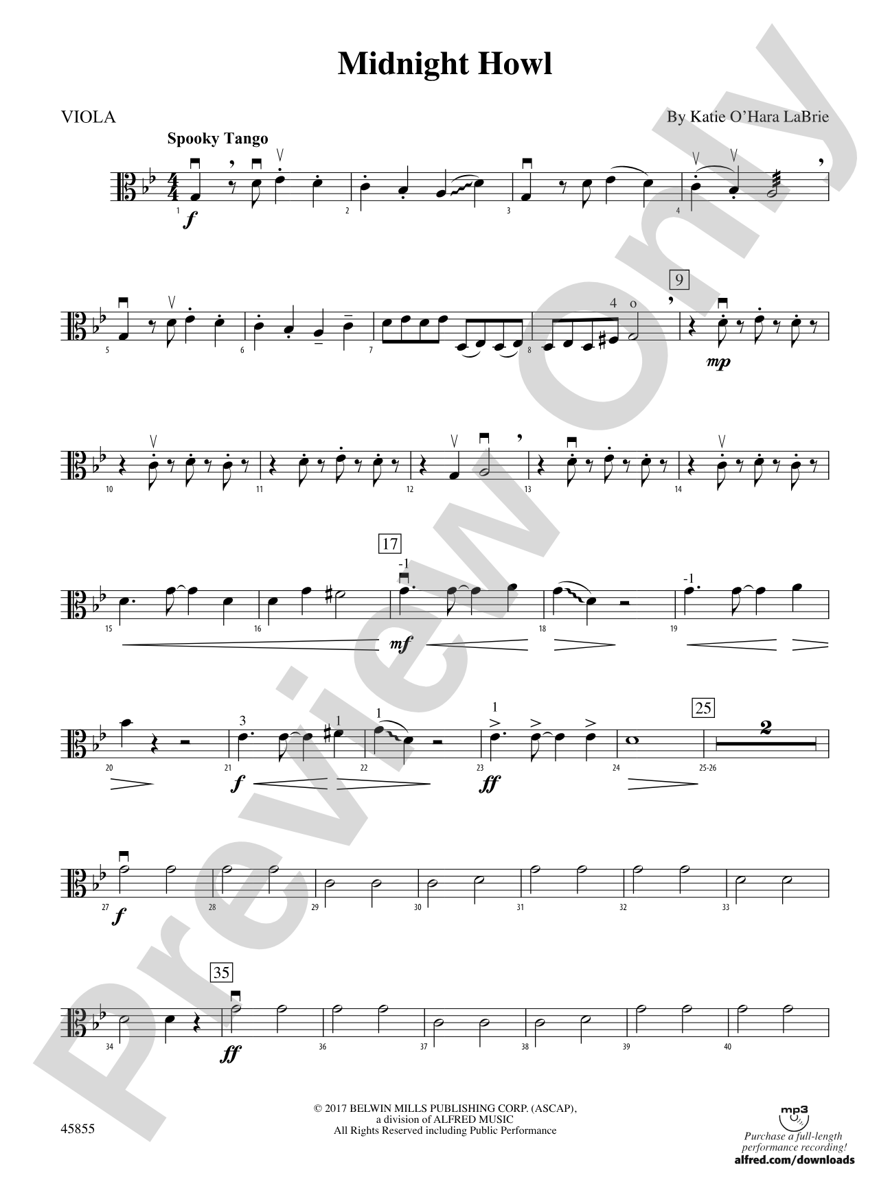Midnight Howl: Viola