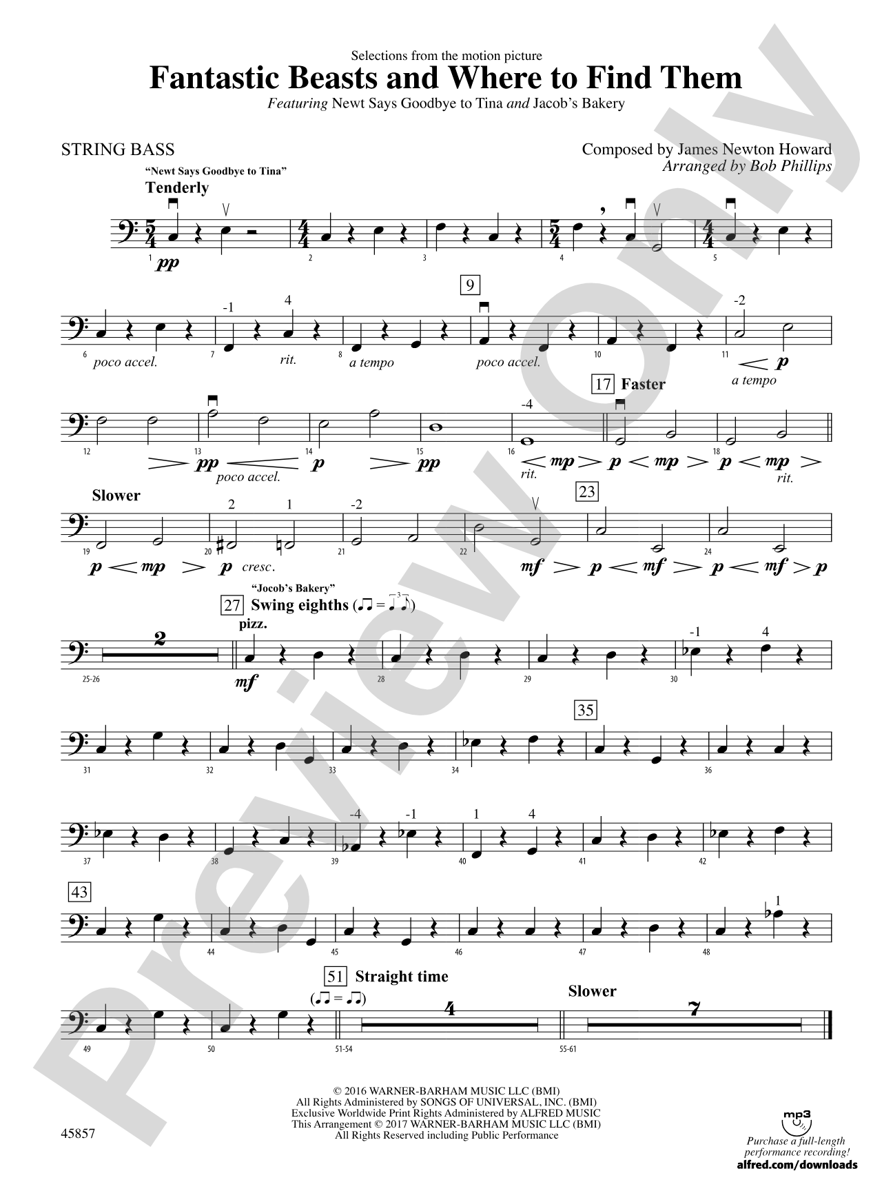 Fantastic Beasts and Where to Find Them: String Bass