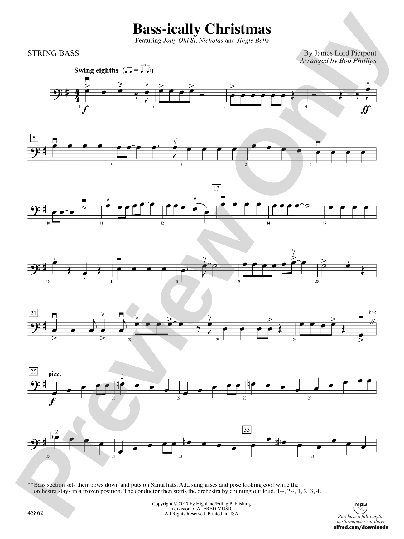 Bass-ically Christmas: String Bass