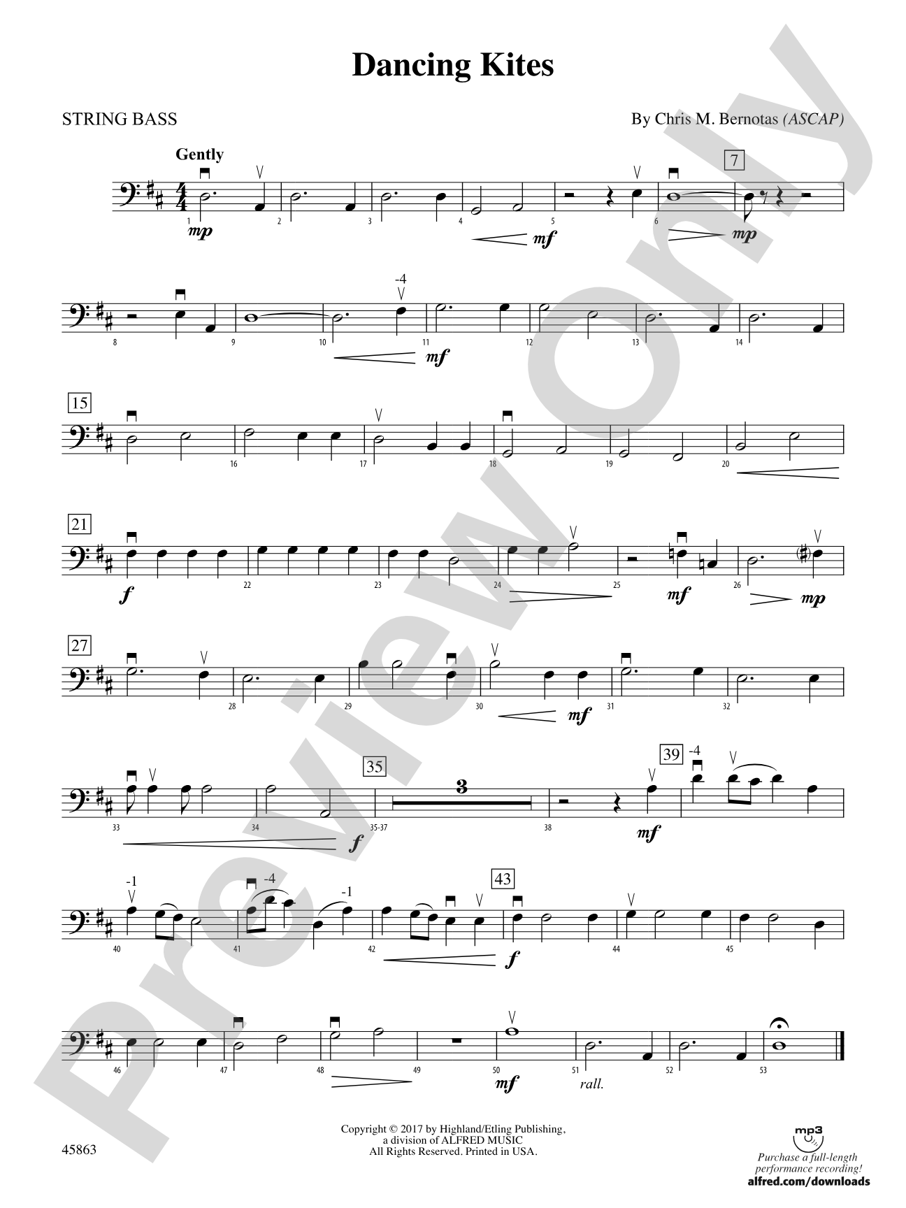 Dancing Kites: String Bass