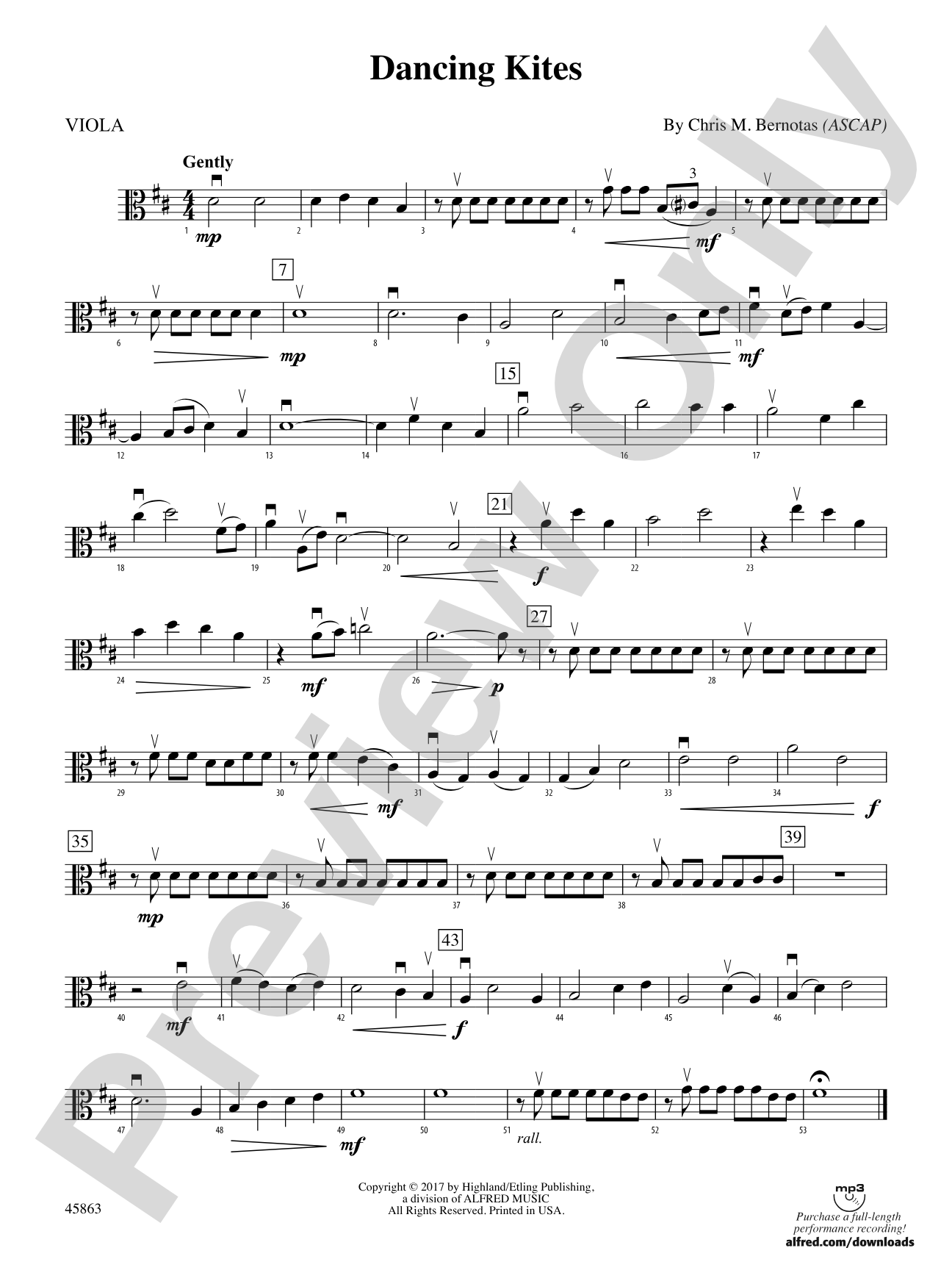 Dancing Kites: Viola
