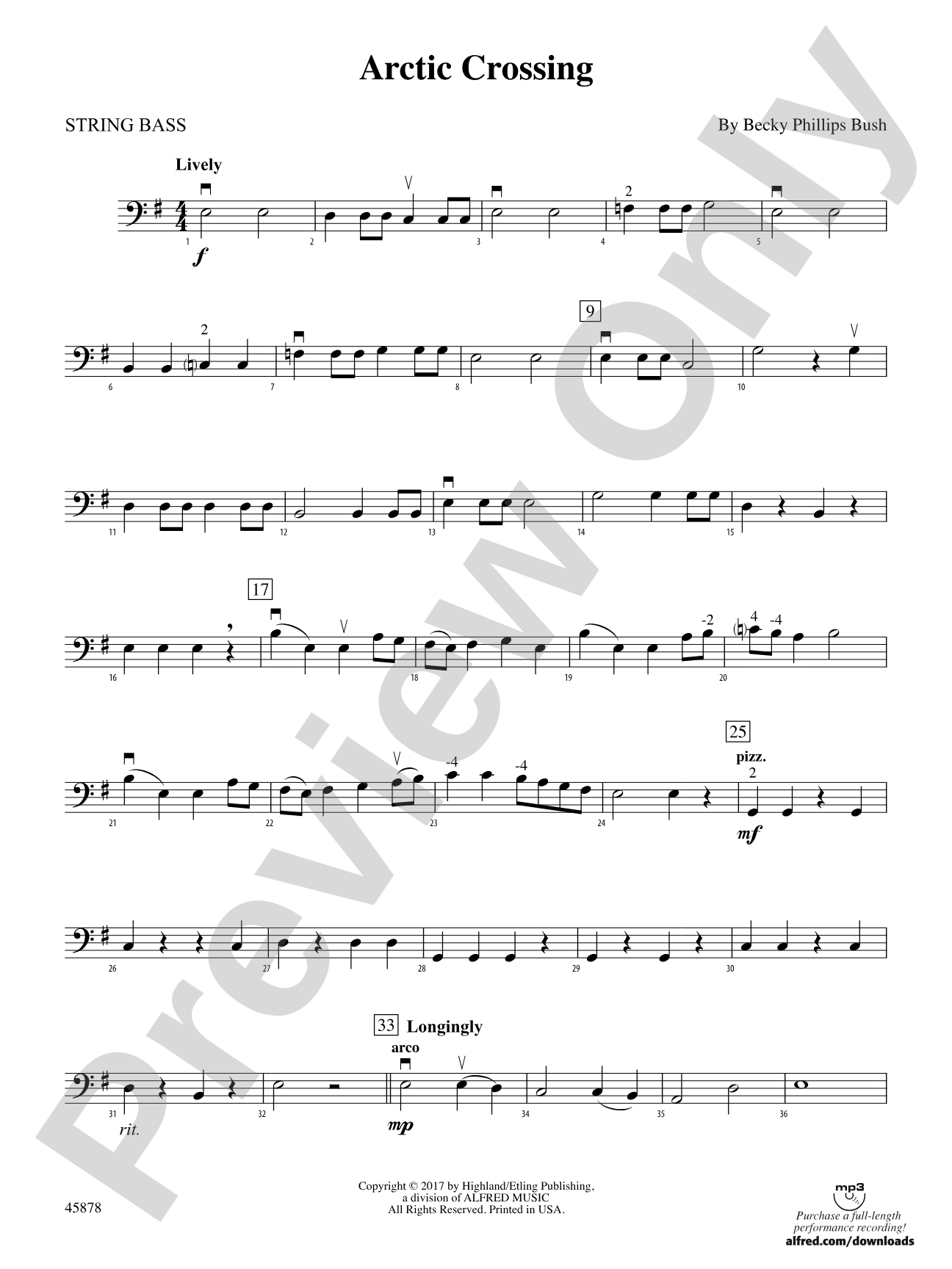 Arctic Crossing: String Bass