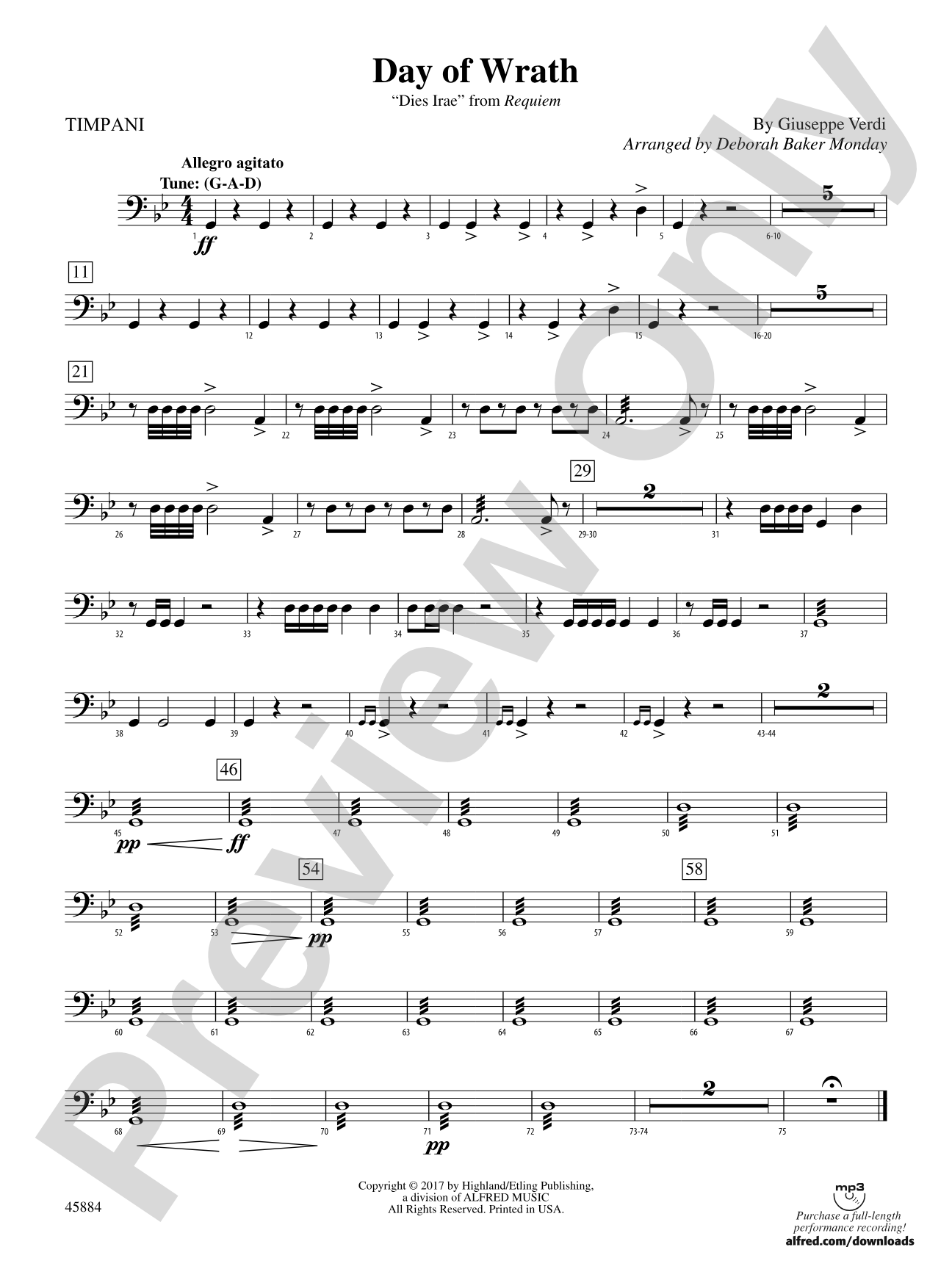 Day of Wrath: Timpani