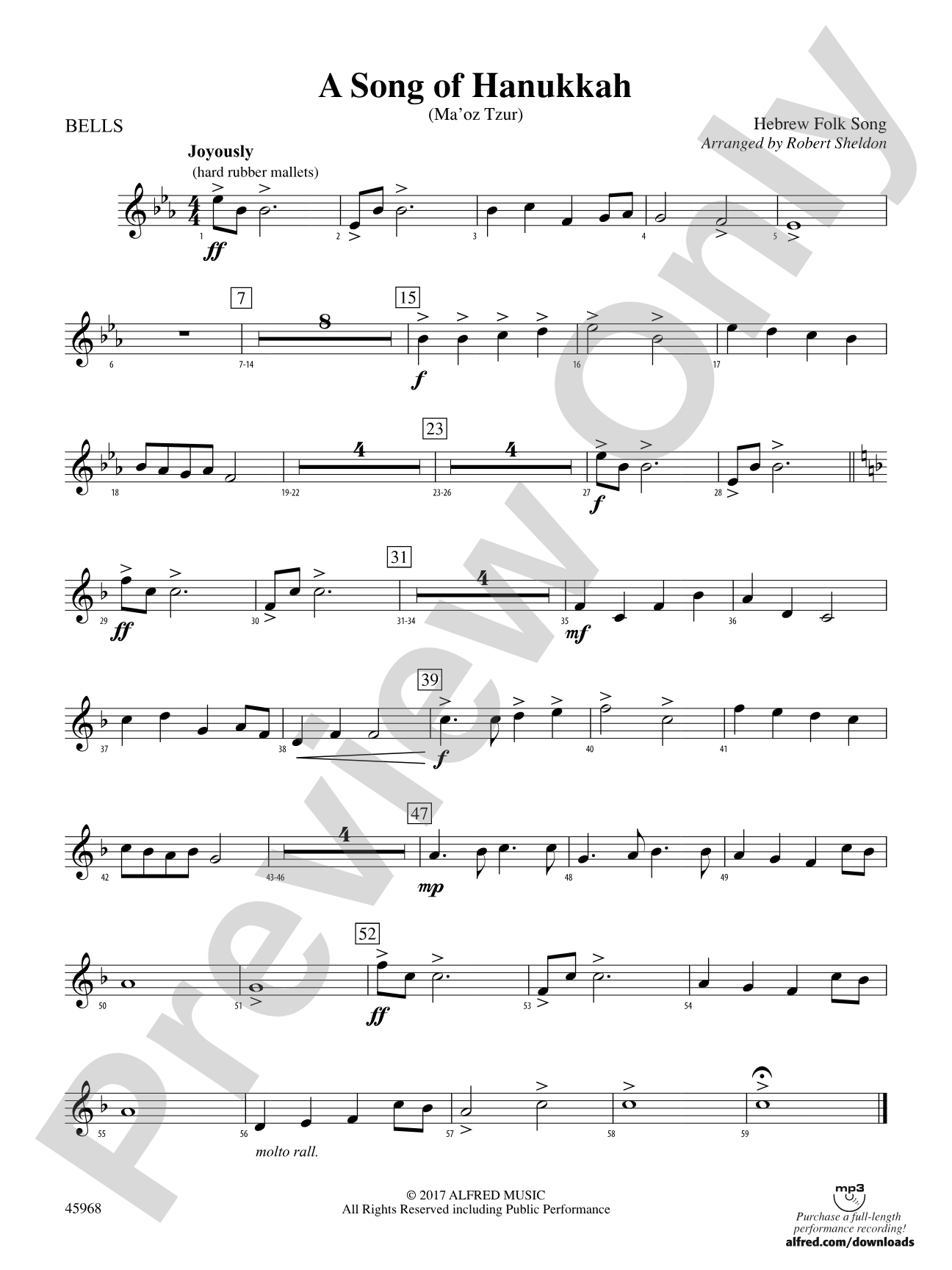 A Song of Hanukkah: Bells