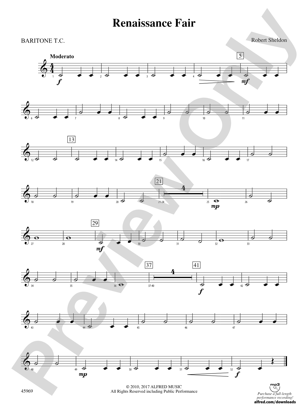 Renaissance Fair: Baritone T.C.