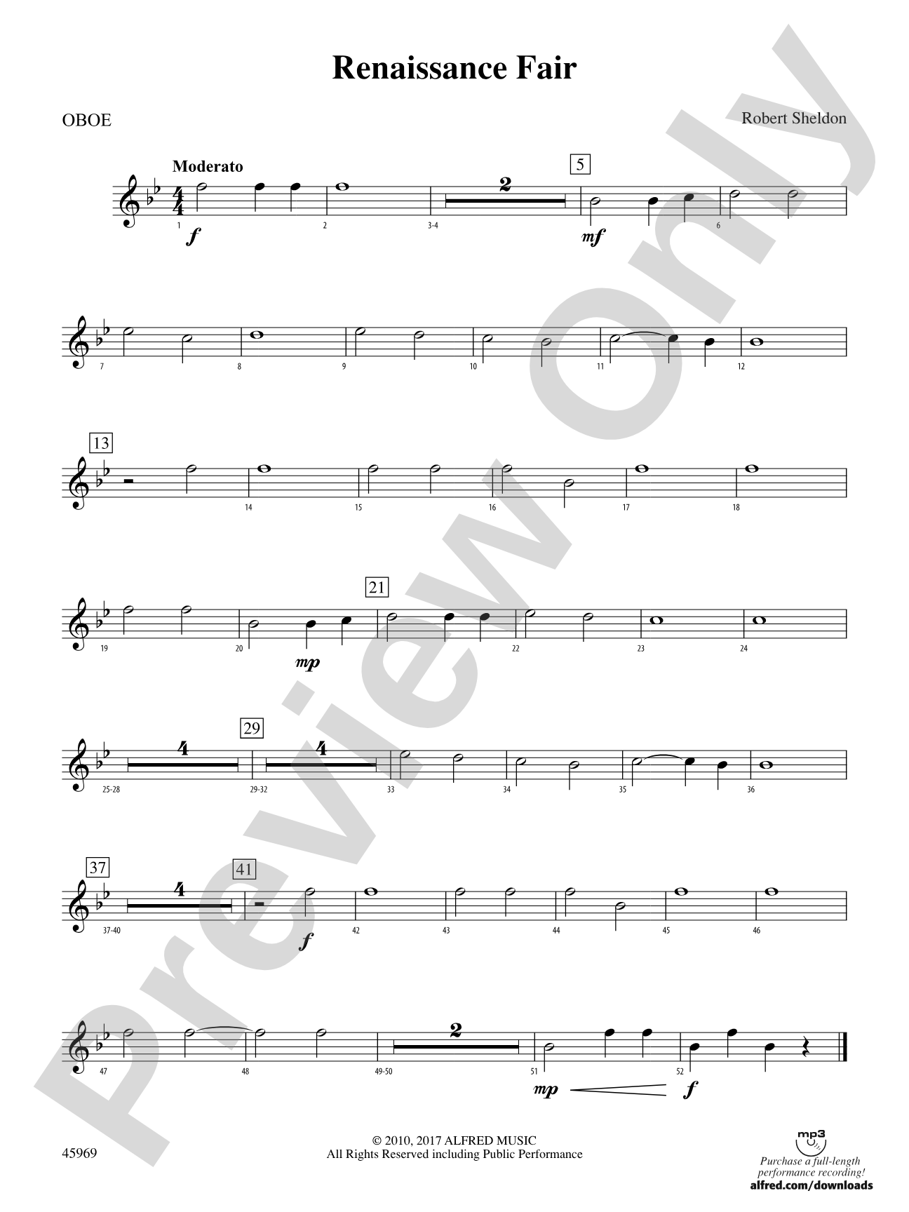 Renaissance Fair: Oboe