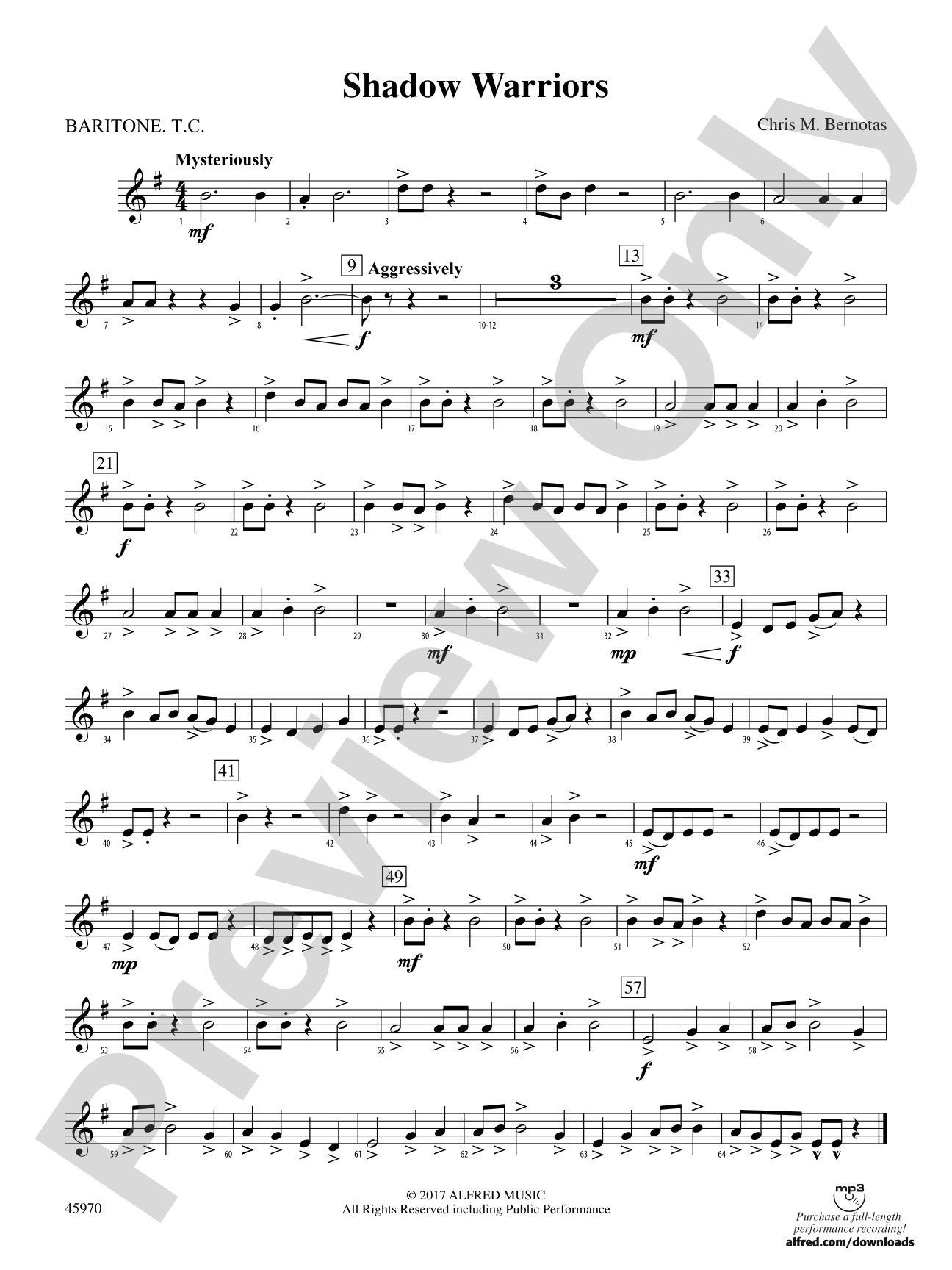 Shadow Warriors: Baritone T.C.