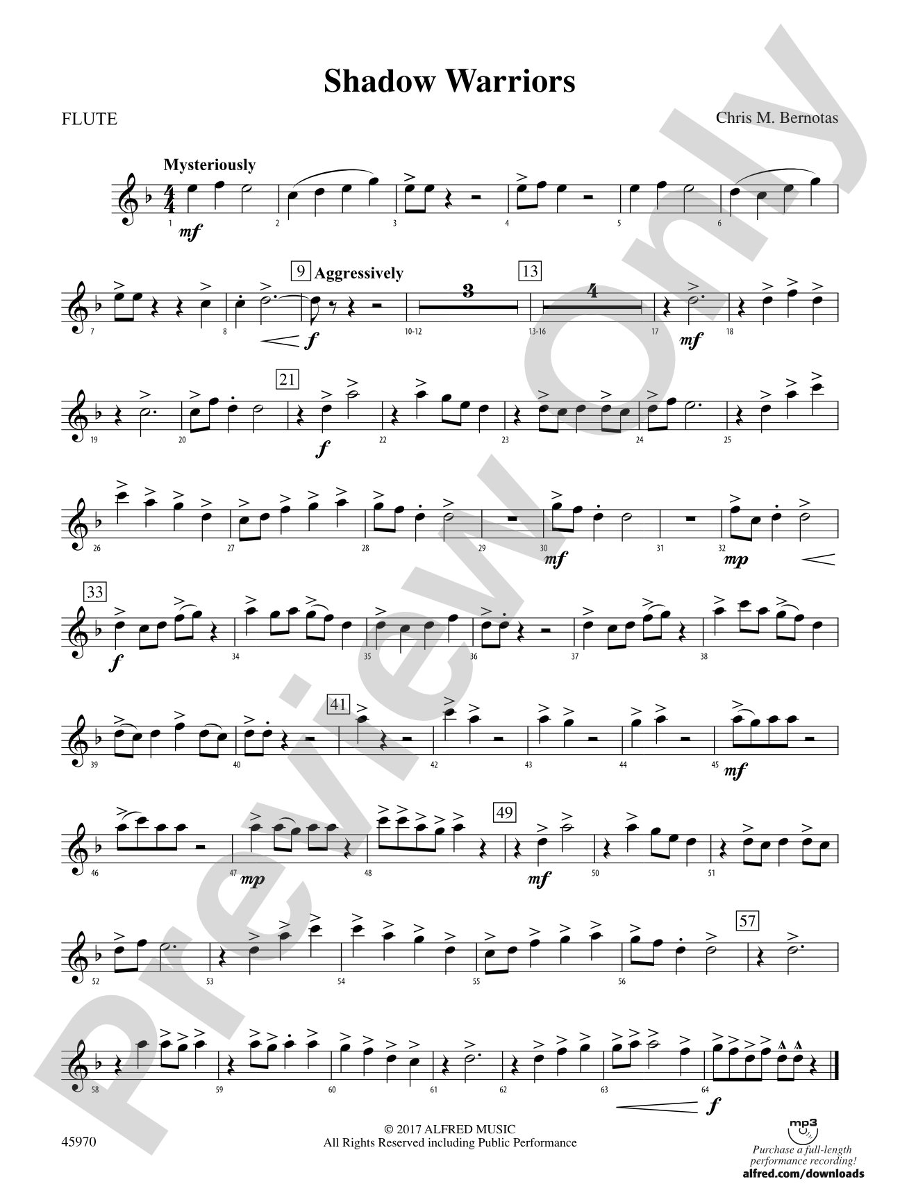 Shadow Warriors: Flute
