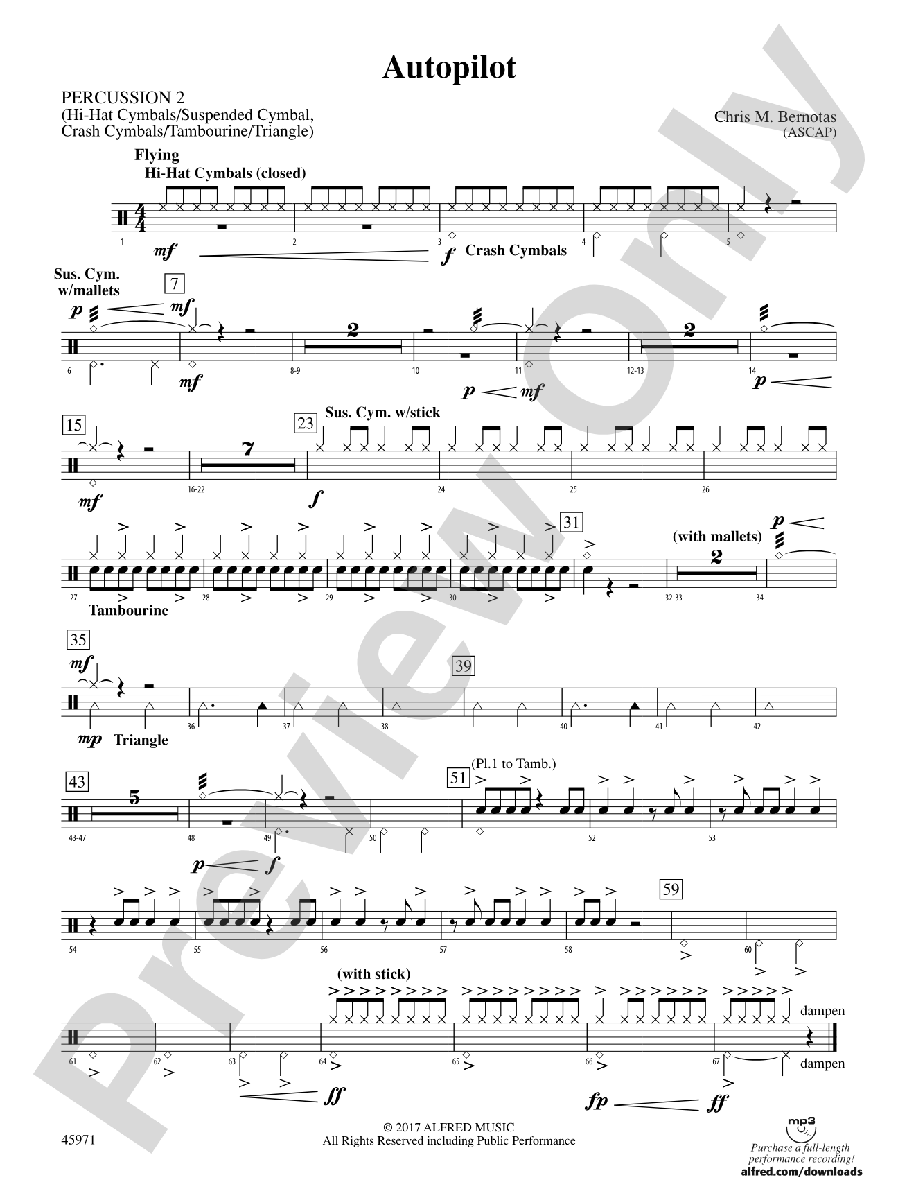 Autopilot: 2nd Percussion