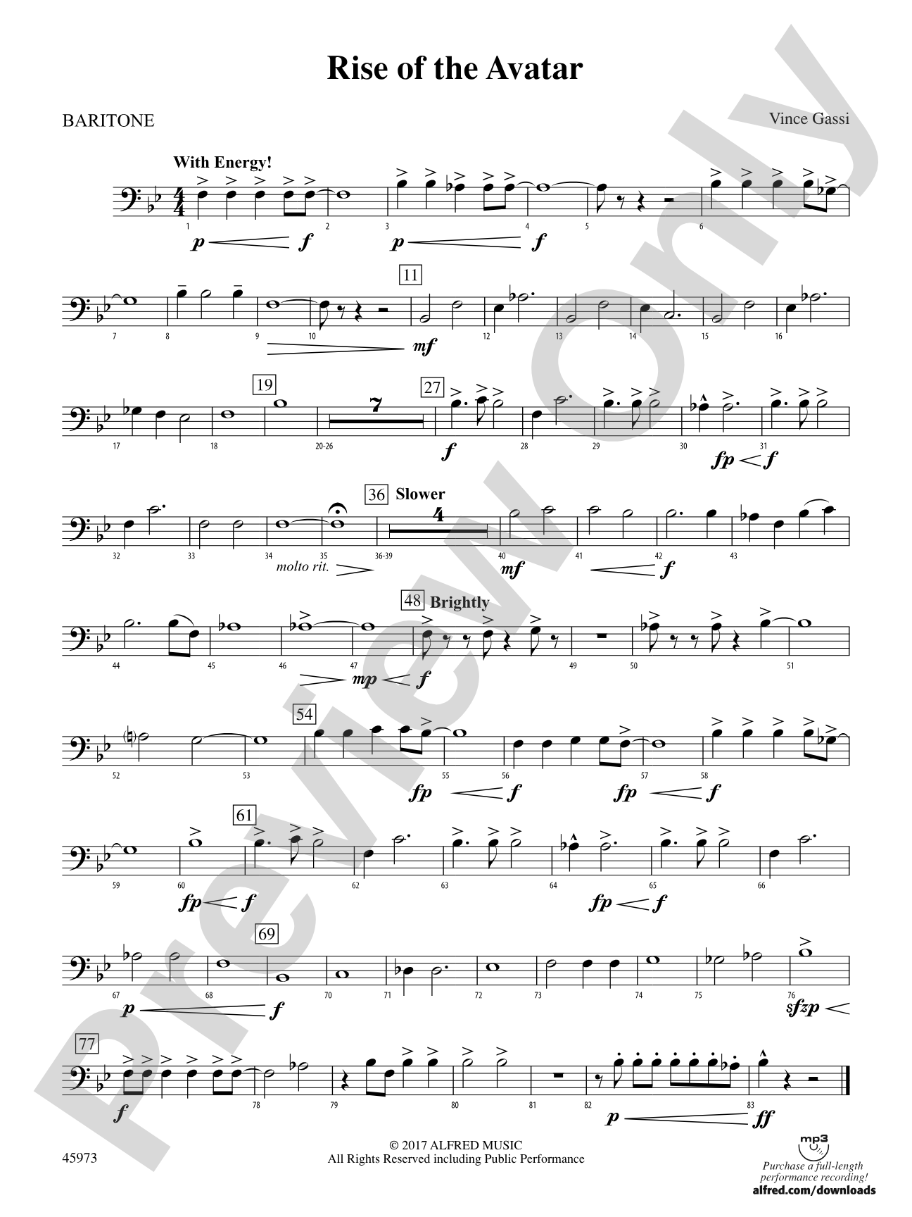 Rise of the Avatar: Baritone B.C.