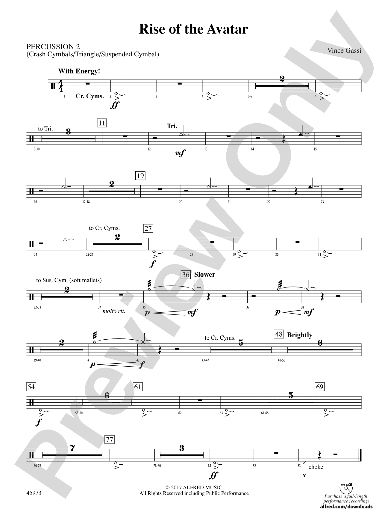 Rise of the Avatar: 2nd Percussion