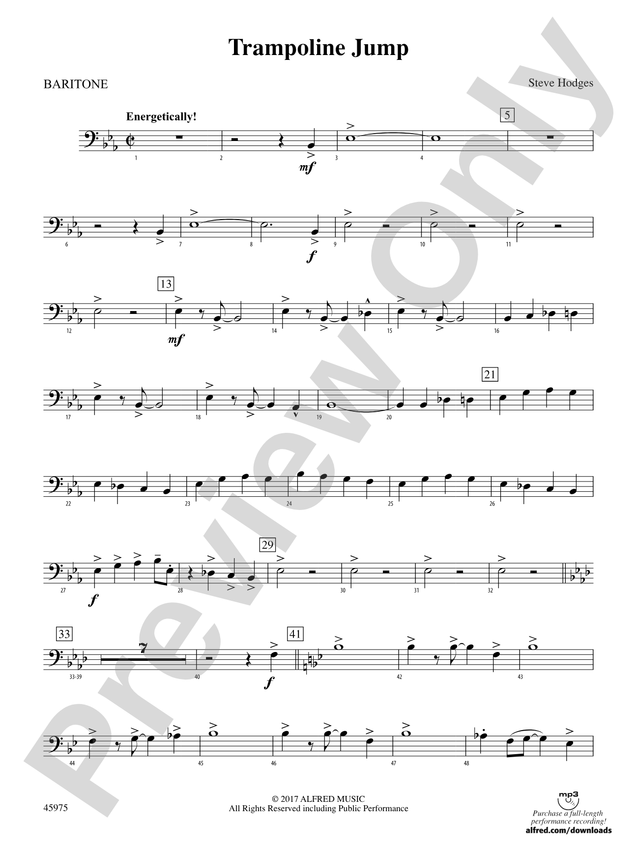 Trampoline Jump: Baritone B.C.