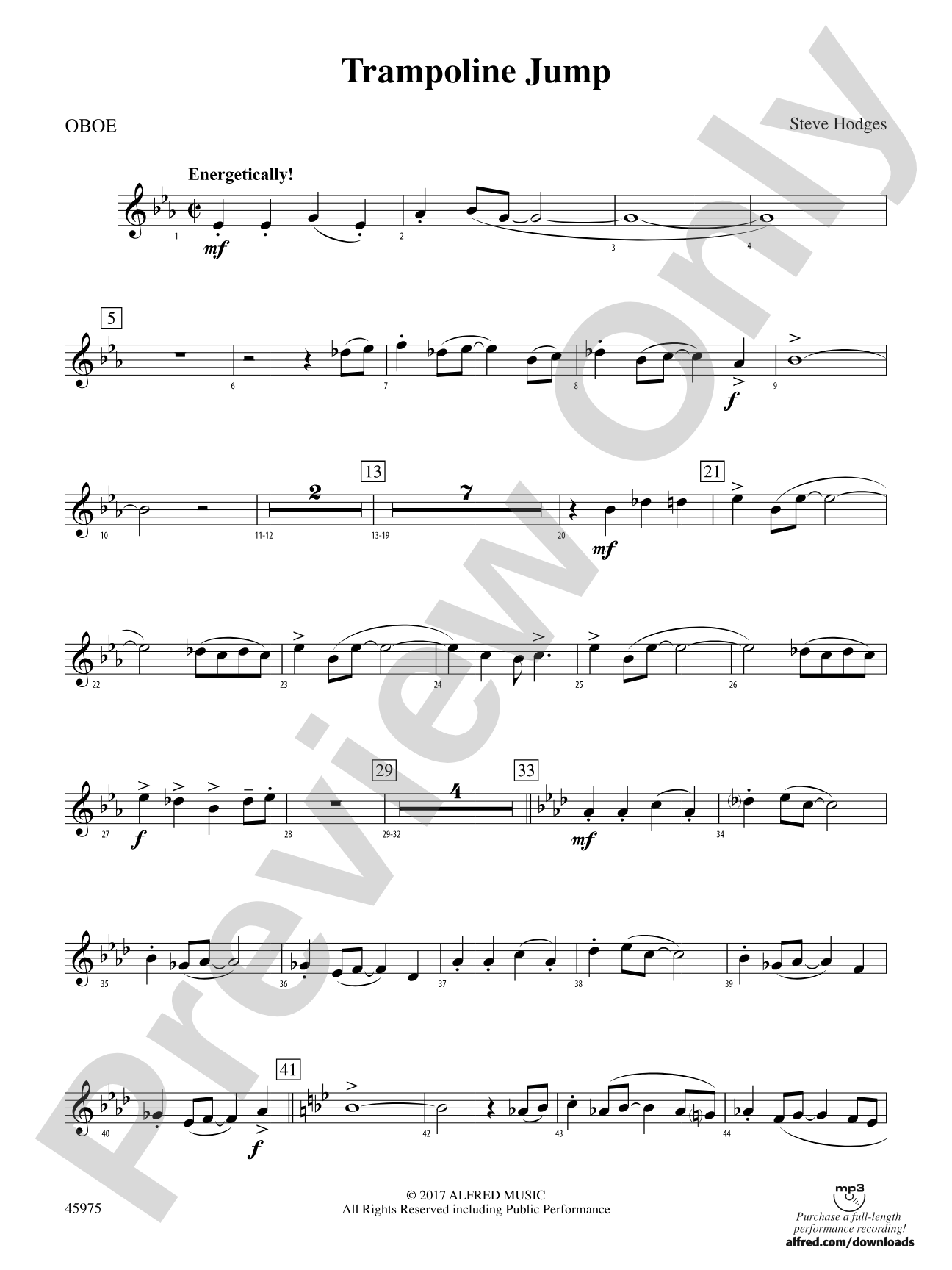 Trampoline Jump: Oboe