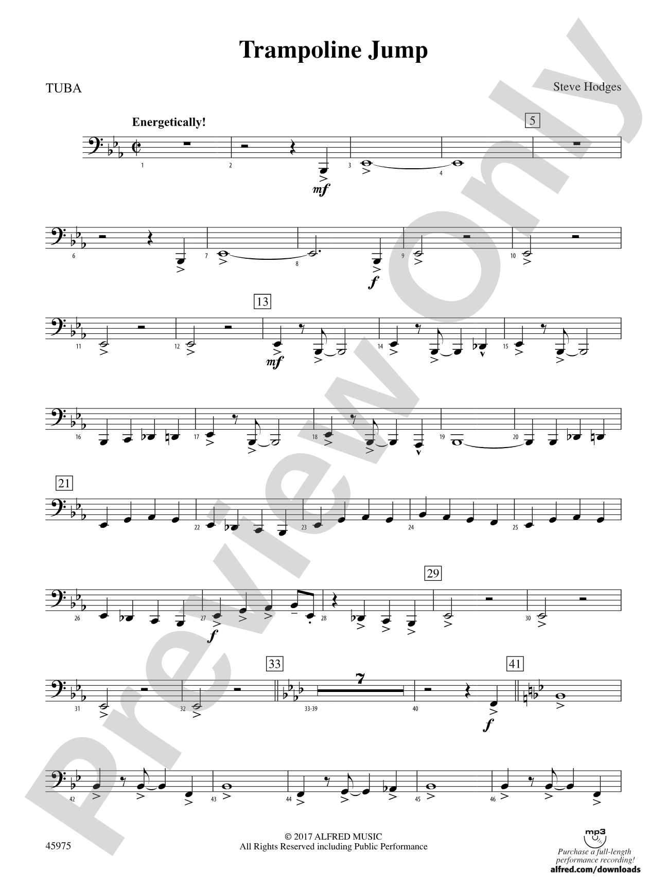 Trampoline Jump: Tuba
