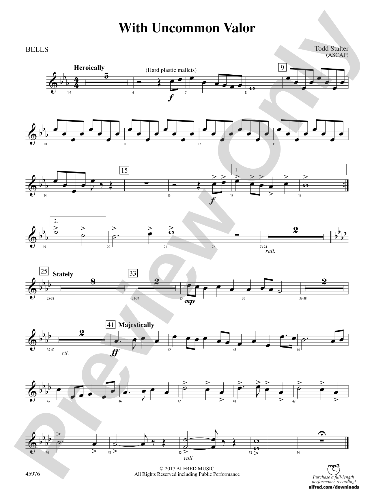 With Uncommon Valor: Bells