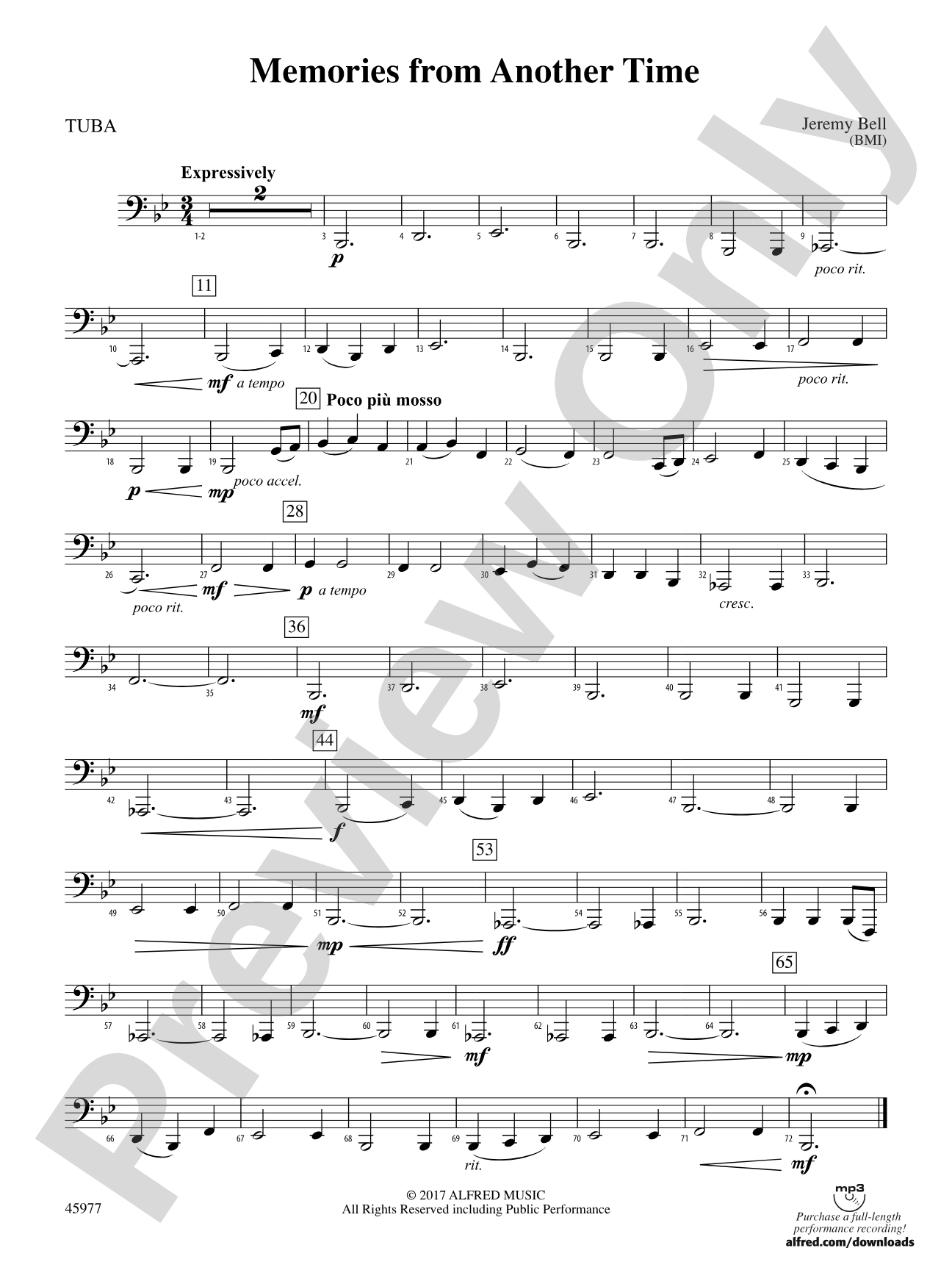 Memories from Another Time: Tuba