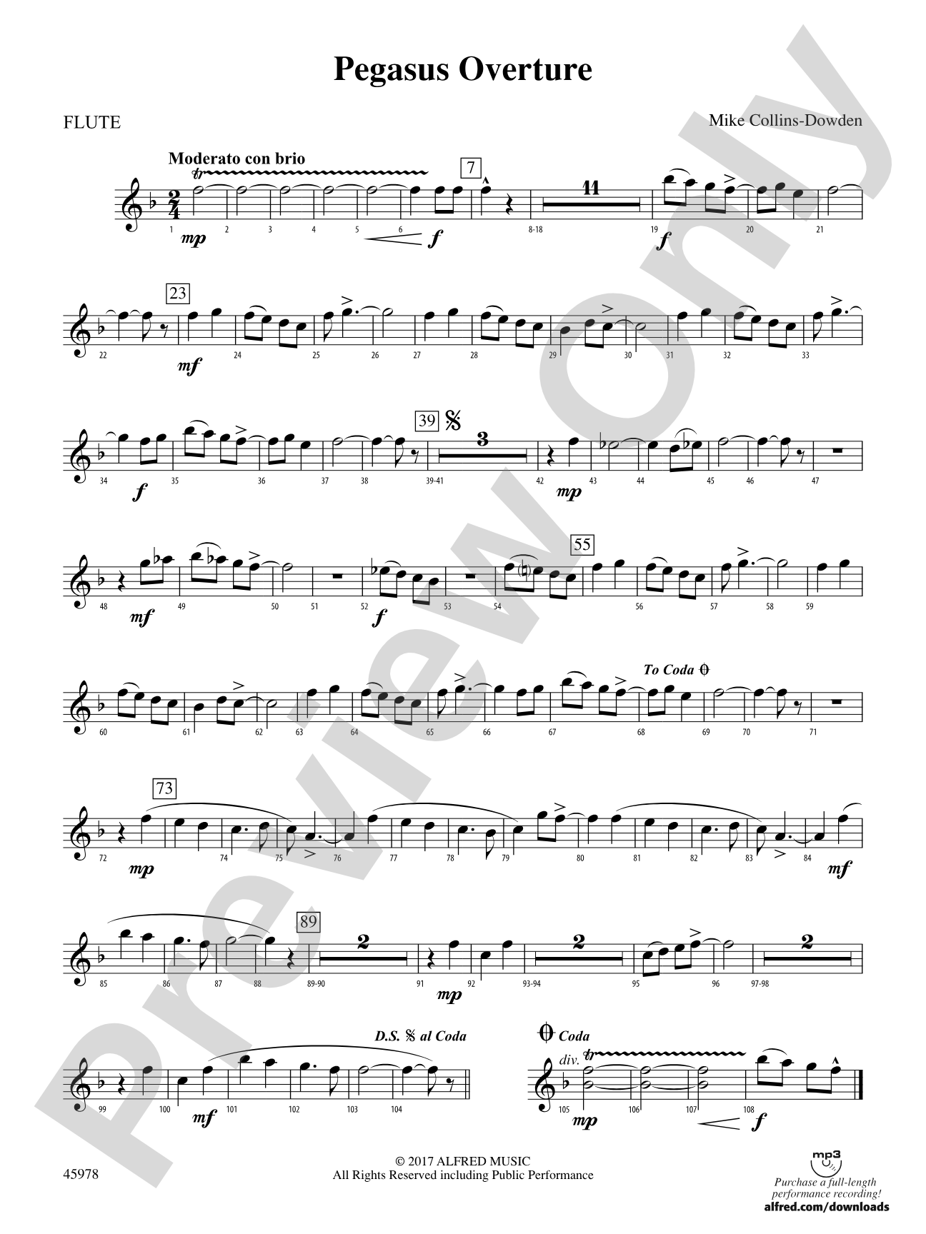 Pegasus Overture: Flute