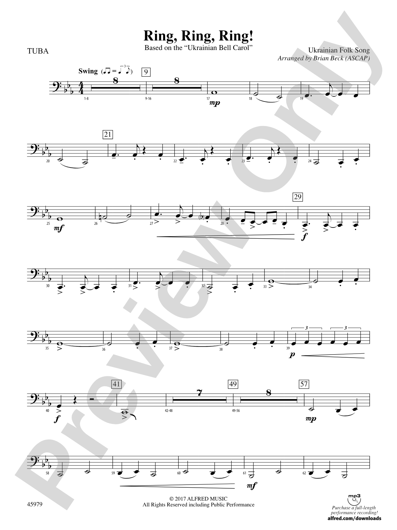 Ring, Ring, Ring!: Tuba