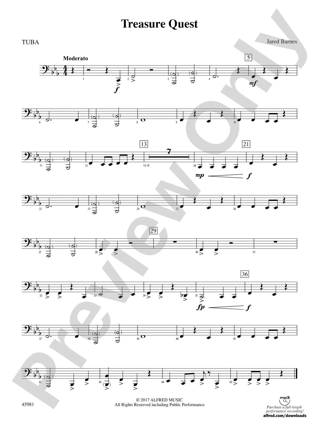 Treasure Quest: Tuba