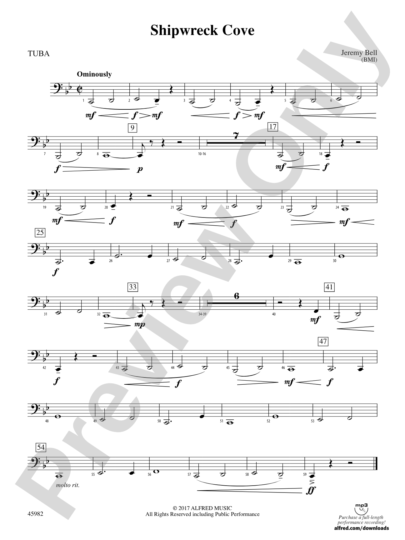 Shipwreck Cove: Tuba