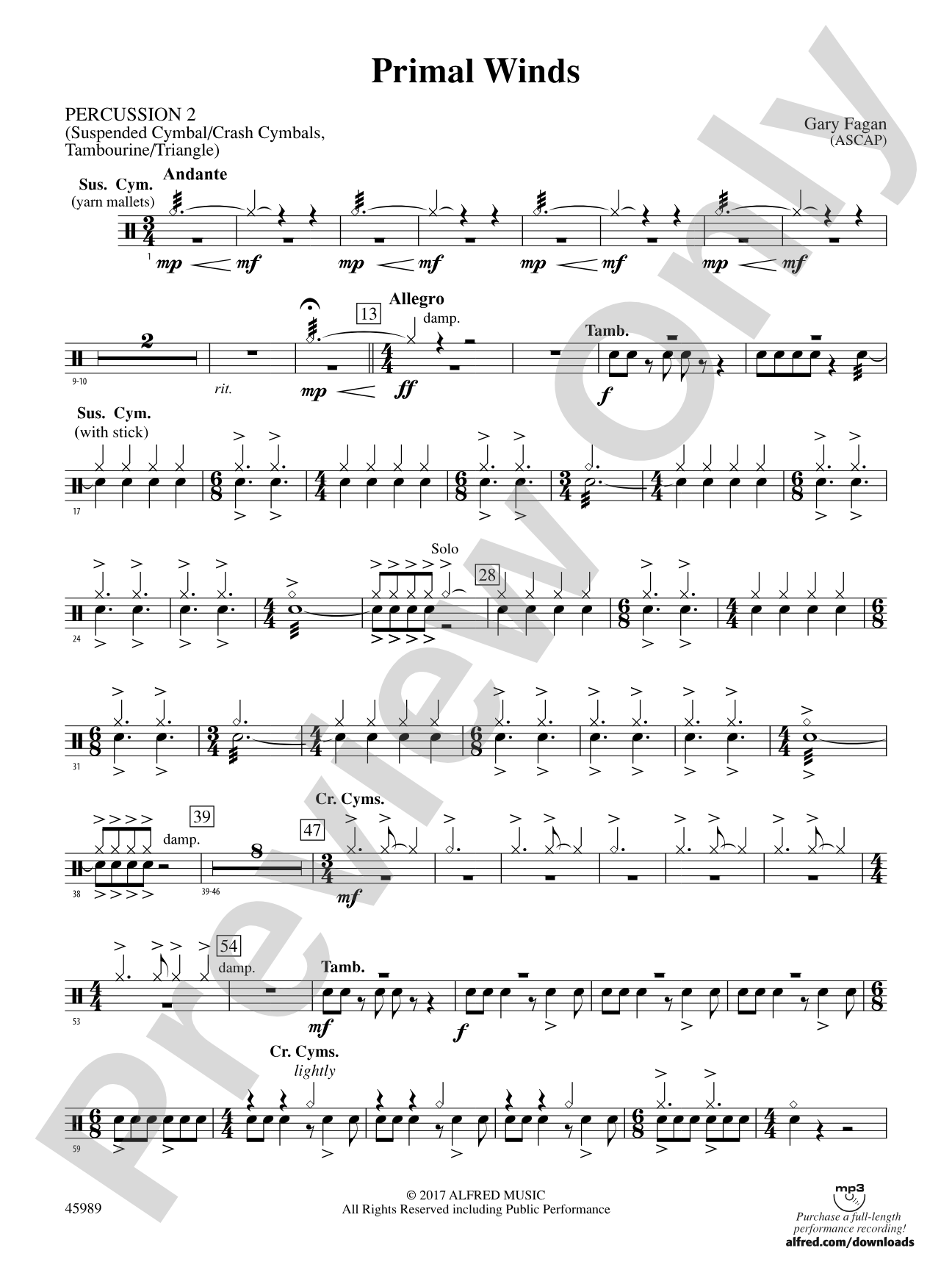 Primal Winds: 2nd Percussion