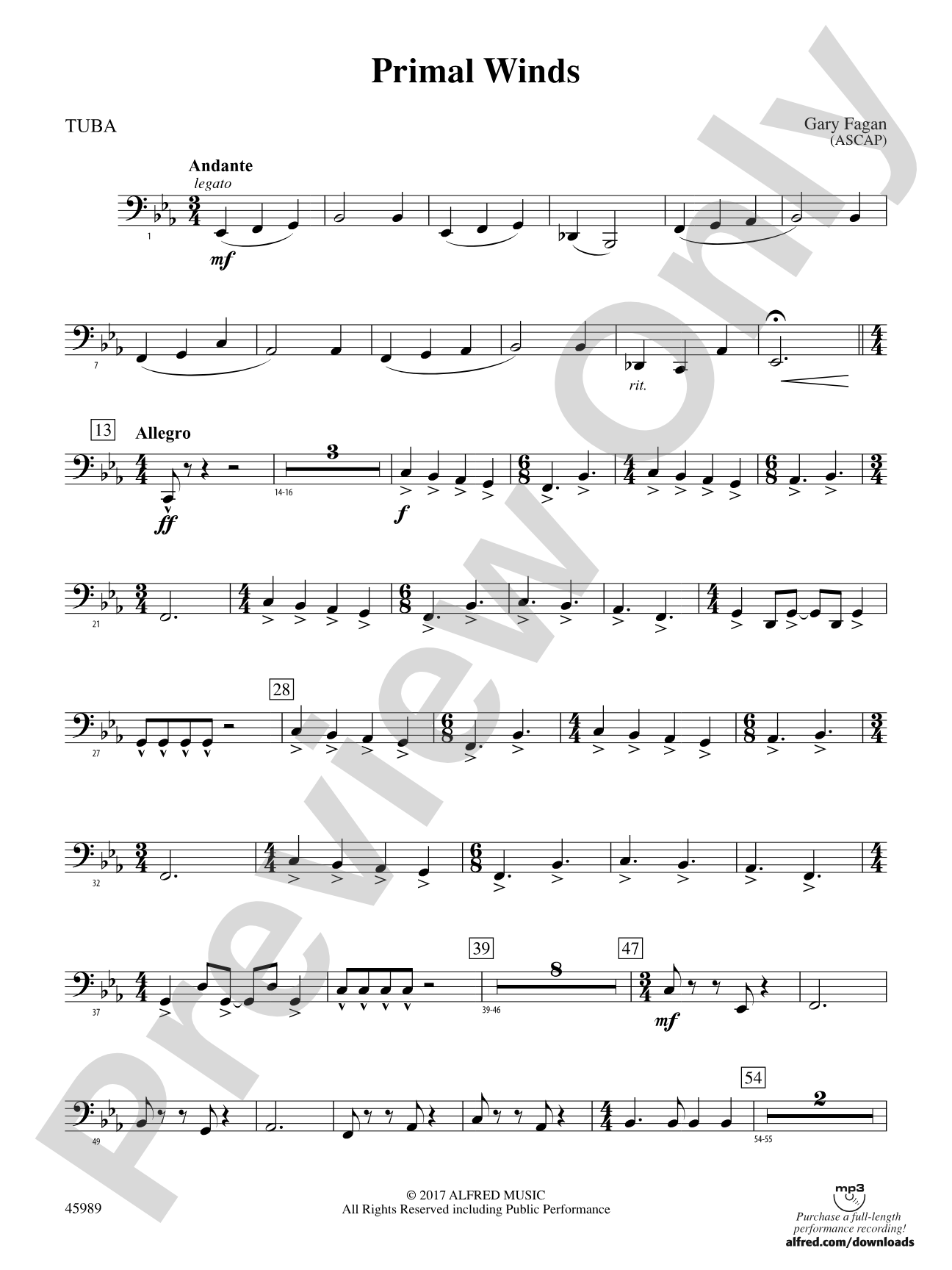 Primal Winds: Tuba