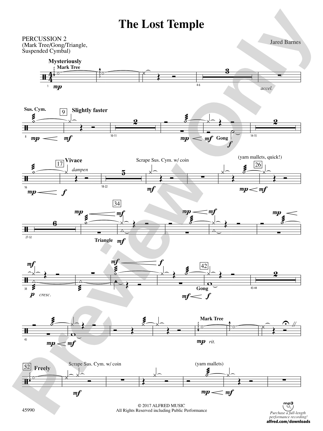 The Lost Temple: 2nd Percussion