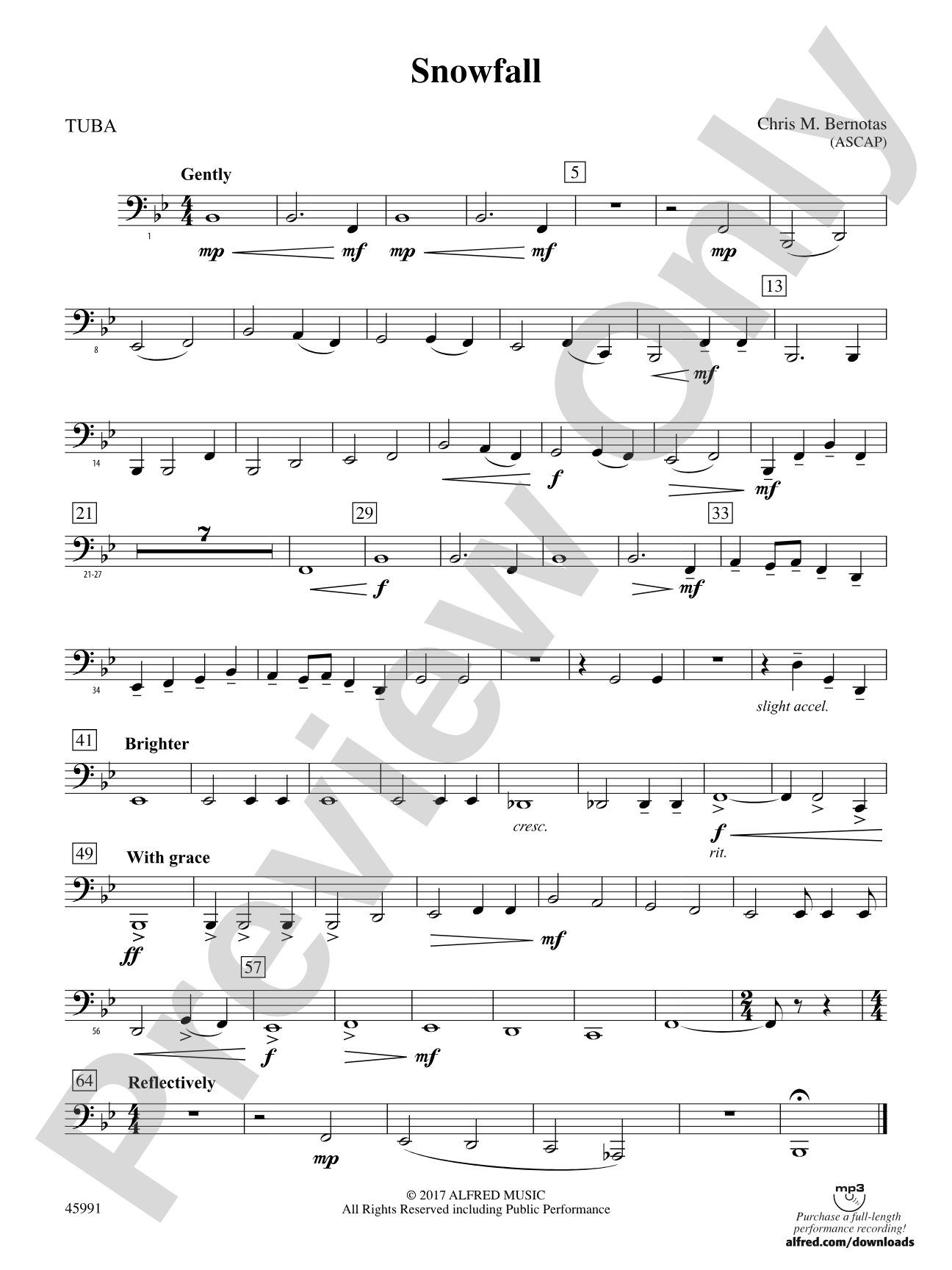 Snowfall: Tuba