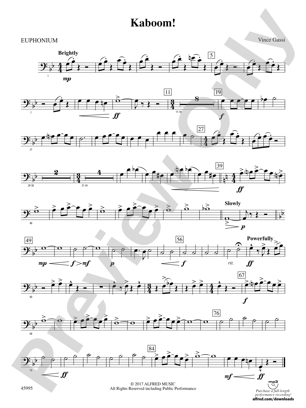 Kaboom!: Baritone B.C.