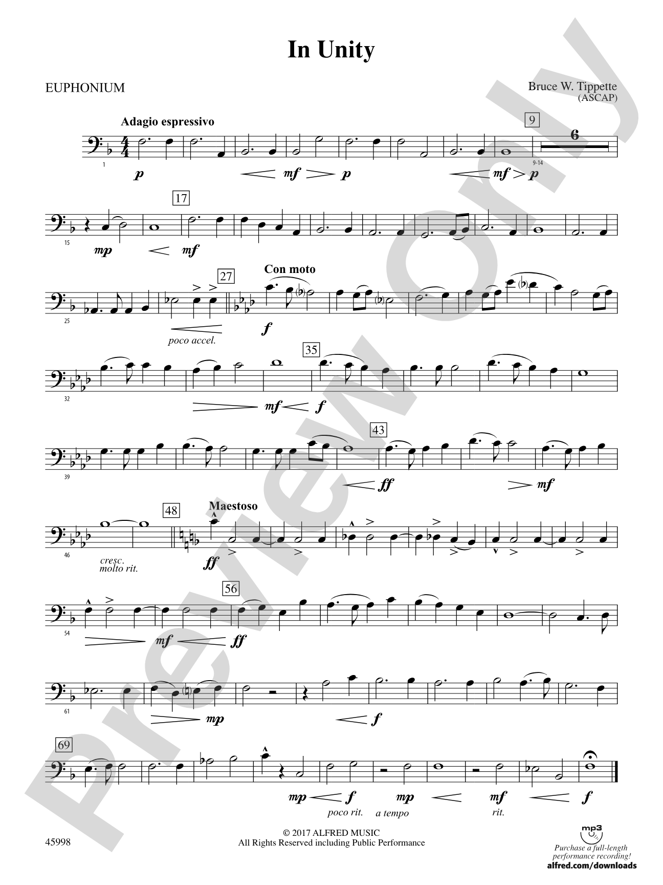 In Unity: Baritone B.C.