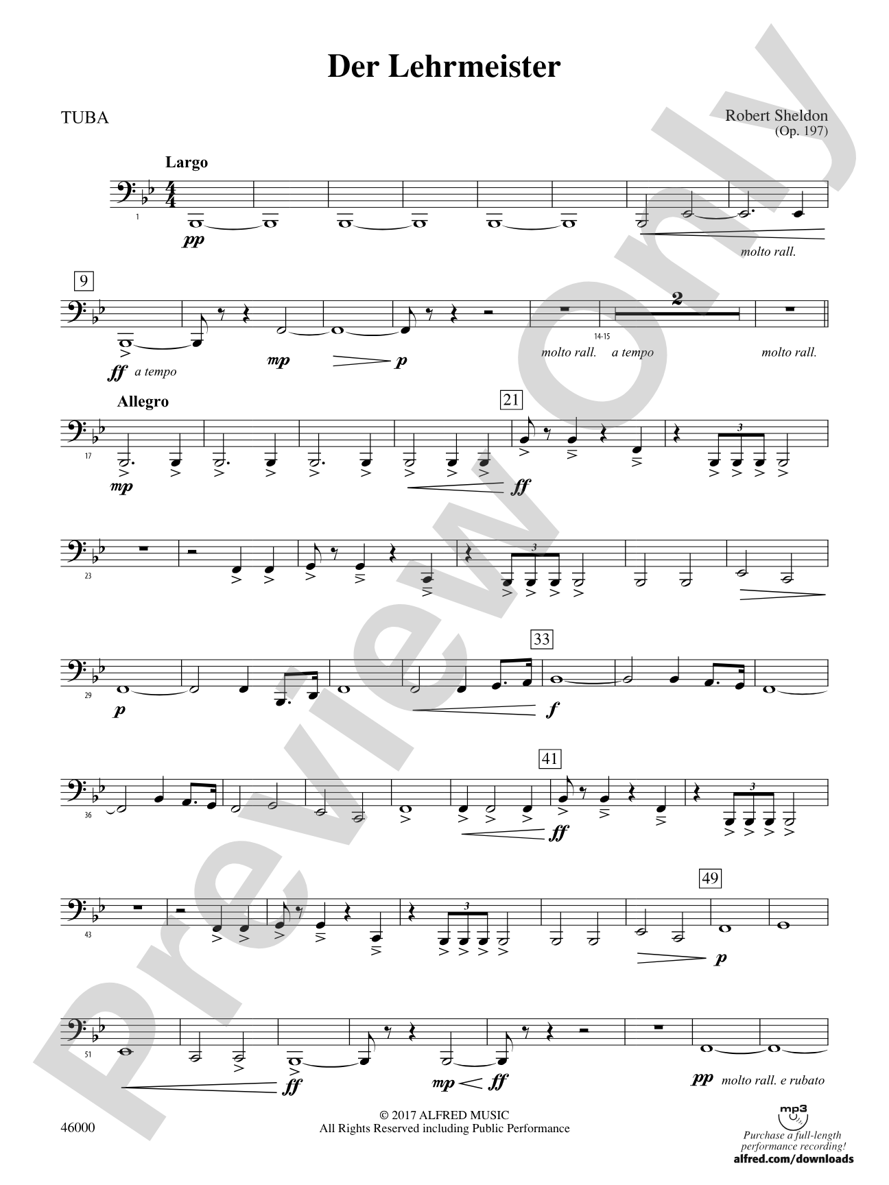Der Lehrmeister: Tuba