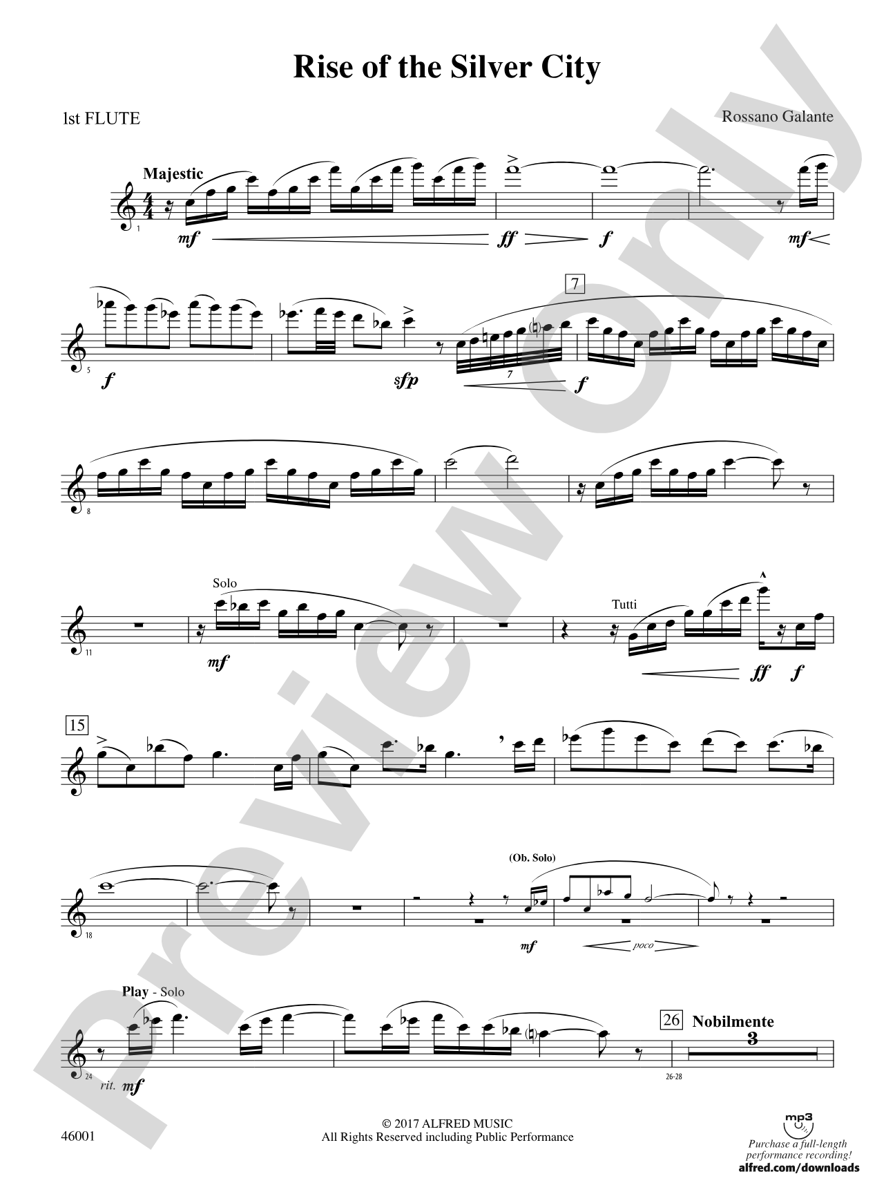 Rise of the Silver City: Flute